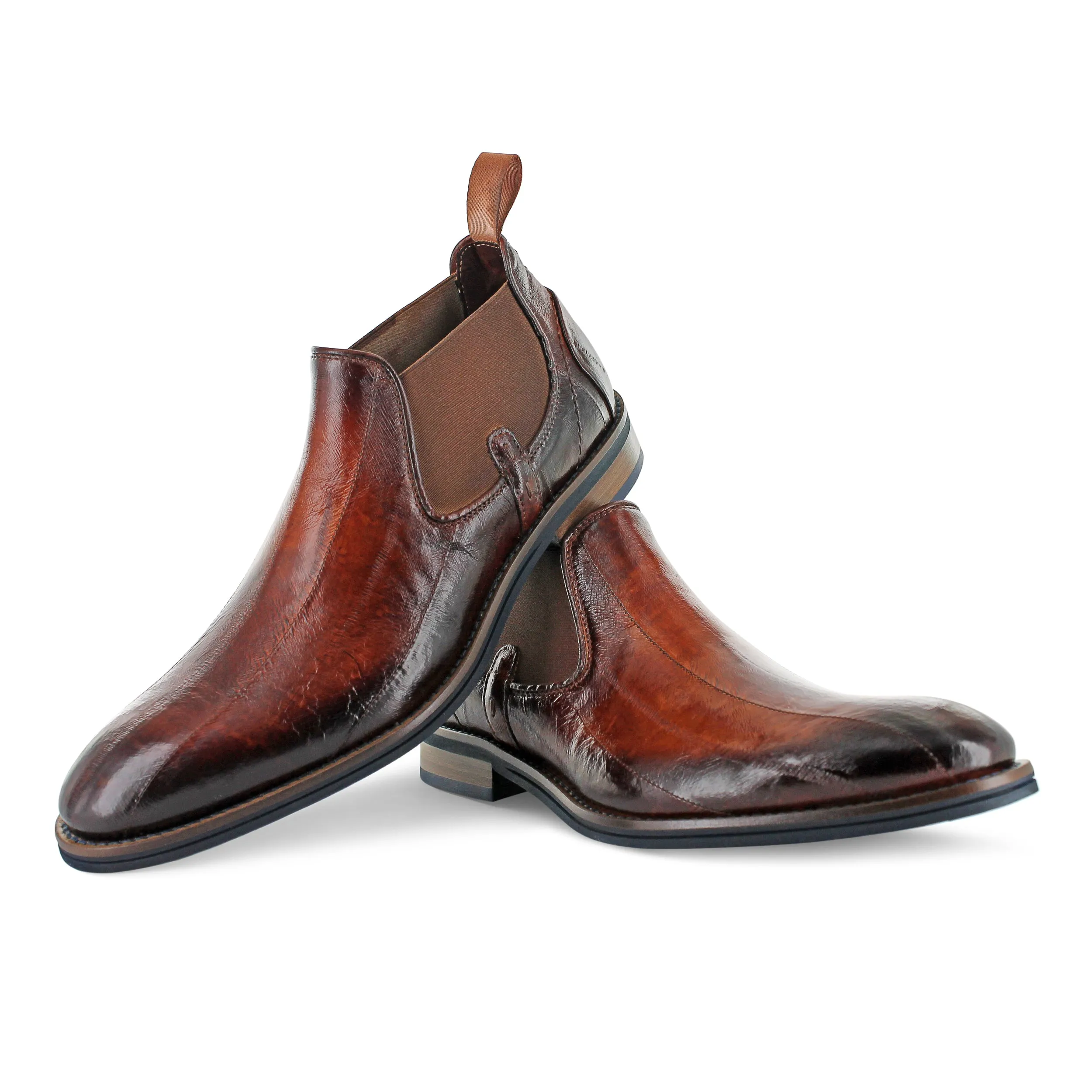 Easy Slip Boots Walkable Boots 8205 - Anguilla Tabacco