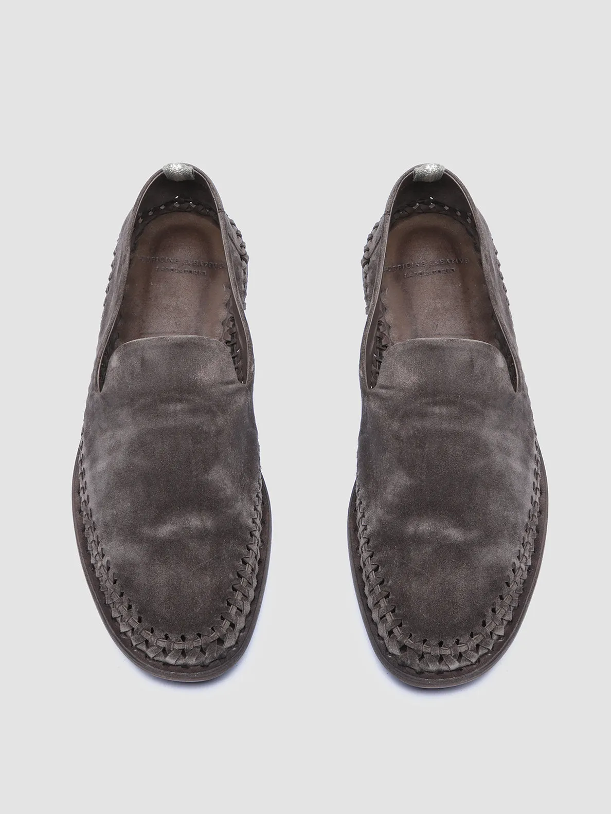 Wood Lane MILES 002 - Taupe Suede Loafers