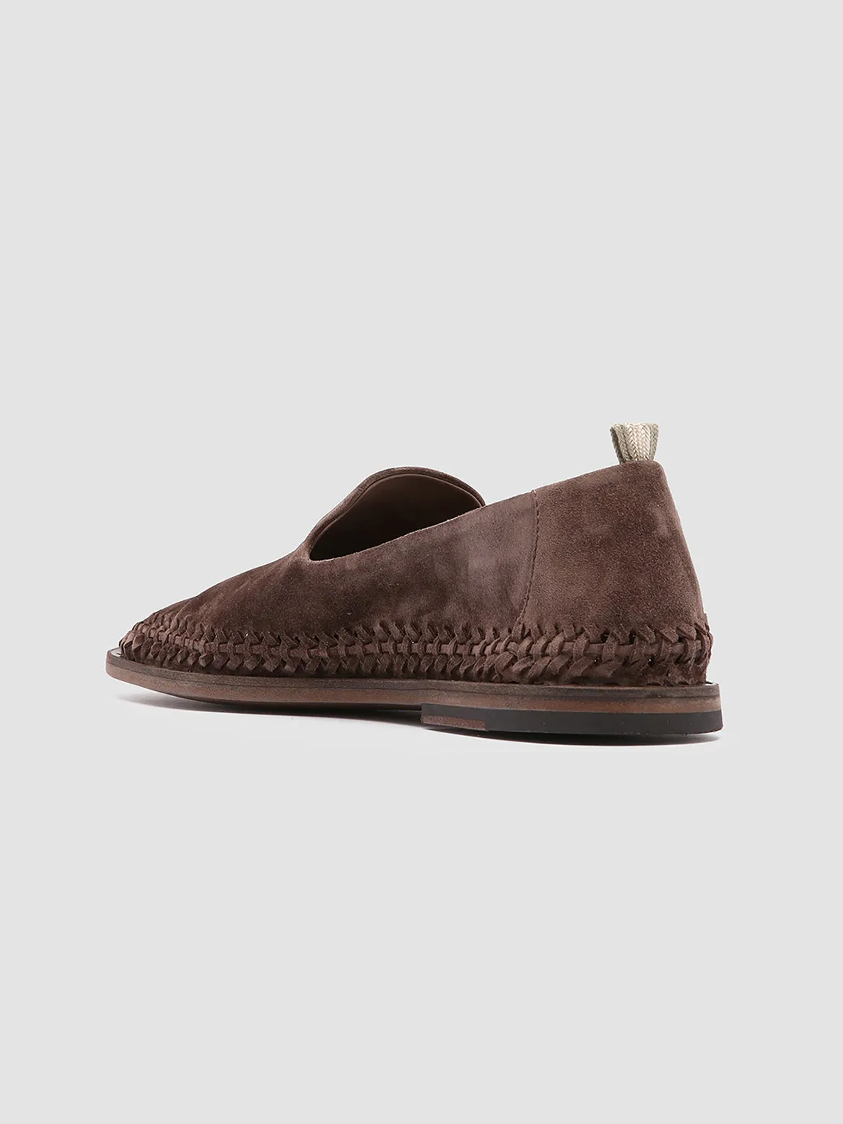 MILES 002 - Taupe Suede Loafers Comfortable Leather Shoes Festival Walk