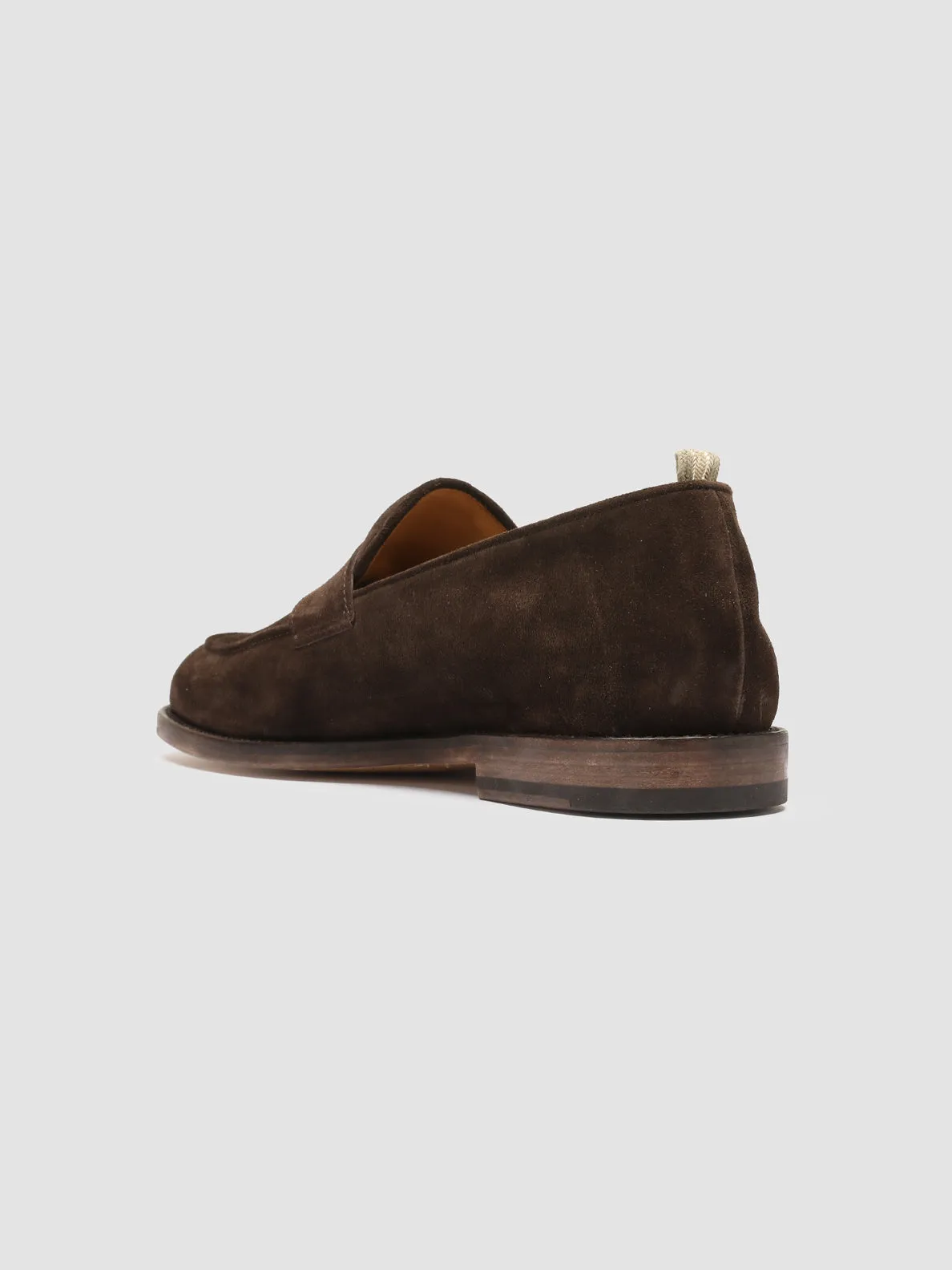 Effortless Walk OPERA 001 - Brown Suede Penny Loafers