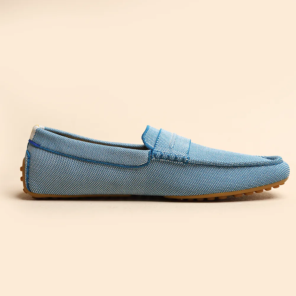 All-season Slip-ons Smart Padding Rothy -  Men - The Driving Loafer - Blue