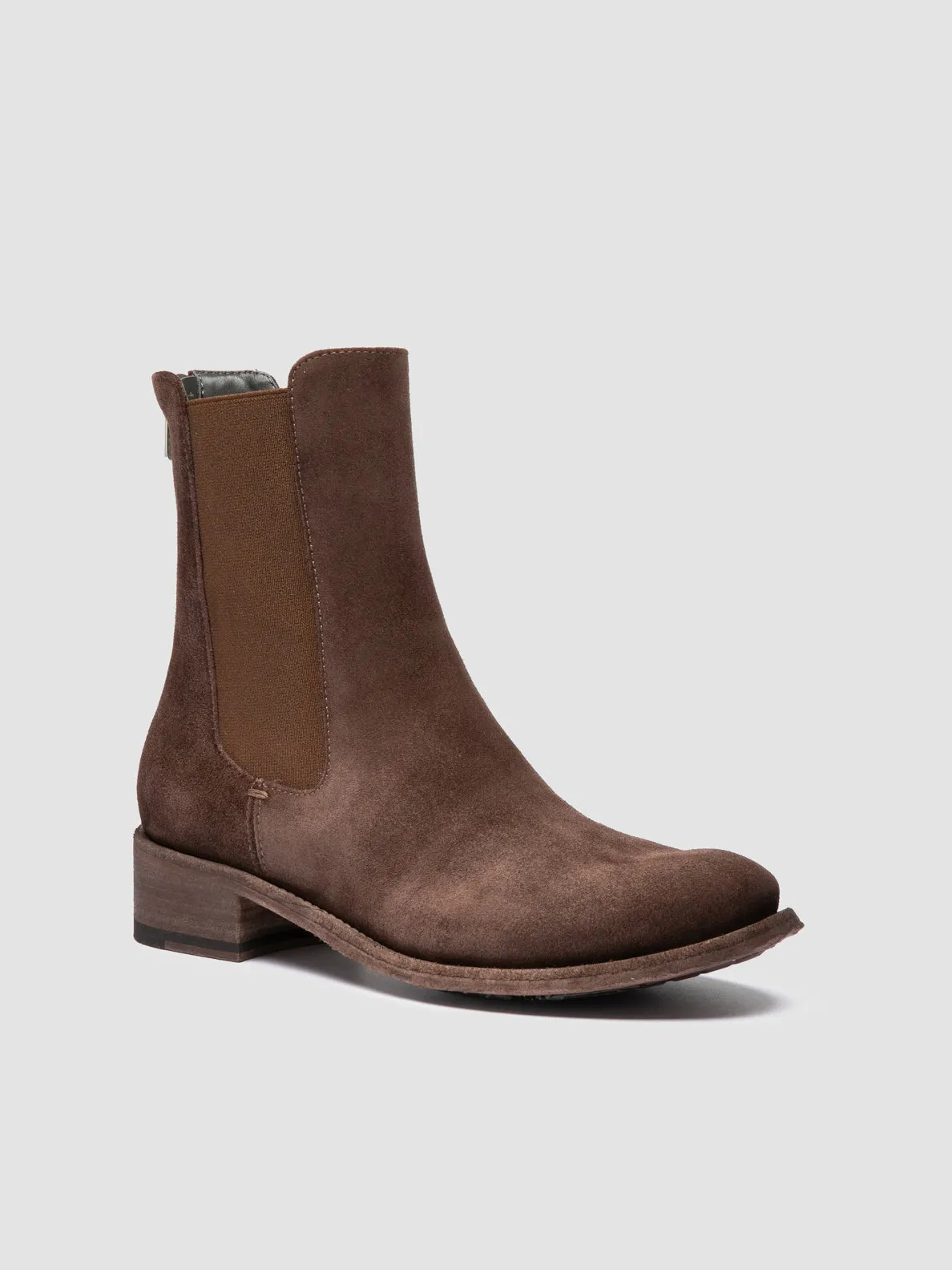 Hero Walk Easy Wear LISON 017 - Brown Suede Chelsea Boots