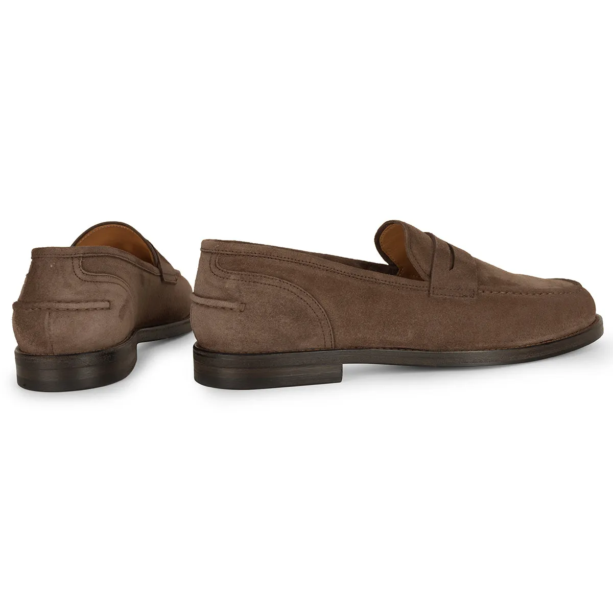 Effortless Wear Lightweight Footwear BRIAN 57020<br>Espresso Penny Loafer