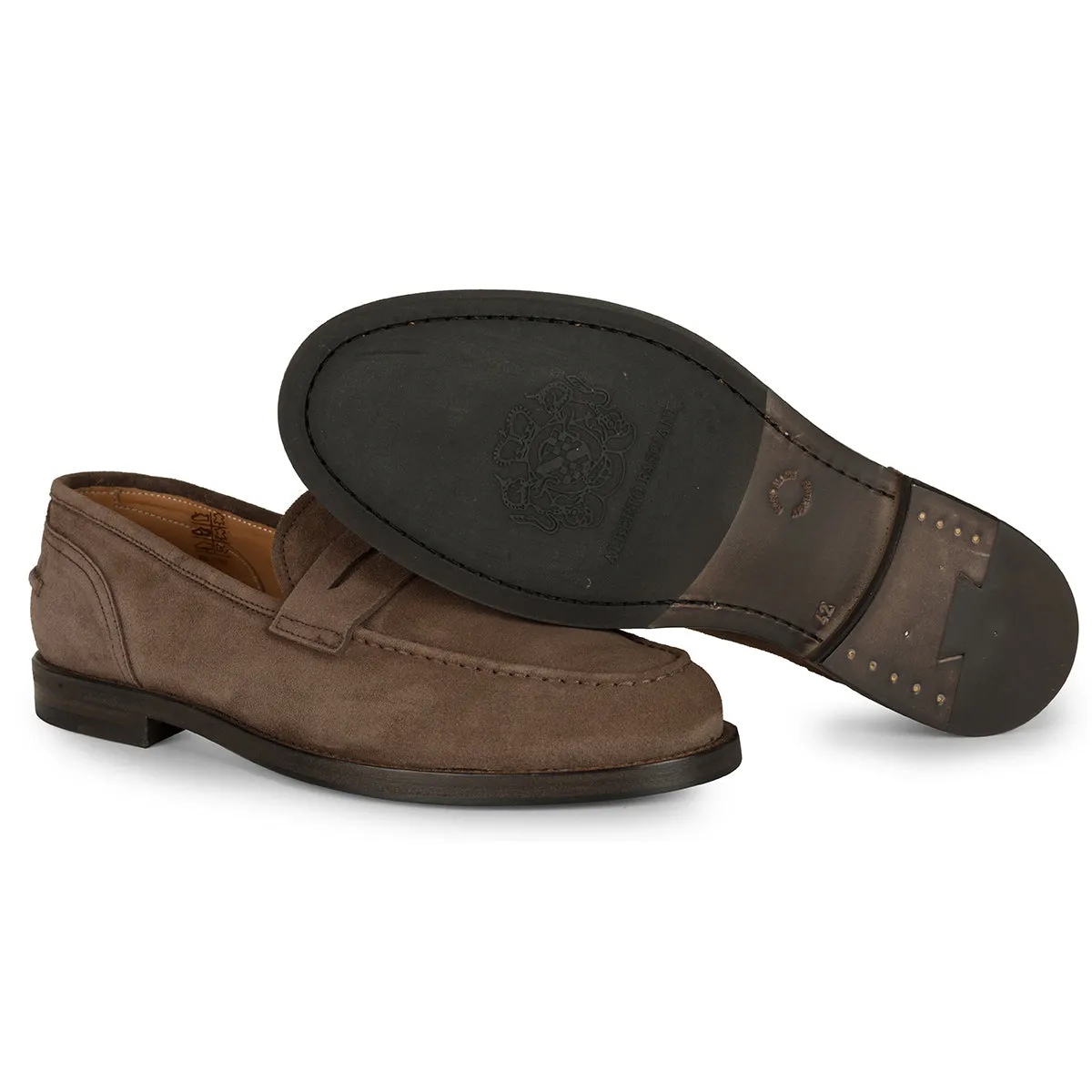 BRIAN 57020<br>Espresso Penny Loafer Slip Resistant Season Free