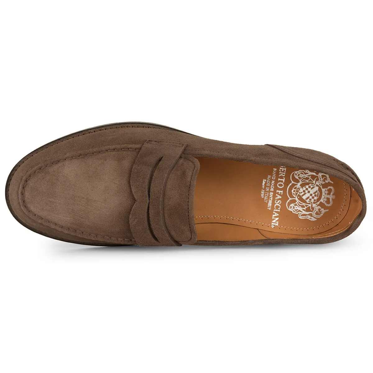 ground grip Soft Sole BRIAN 57020<br>Espresso Penny Loafer