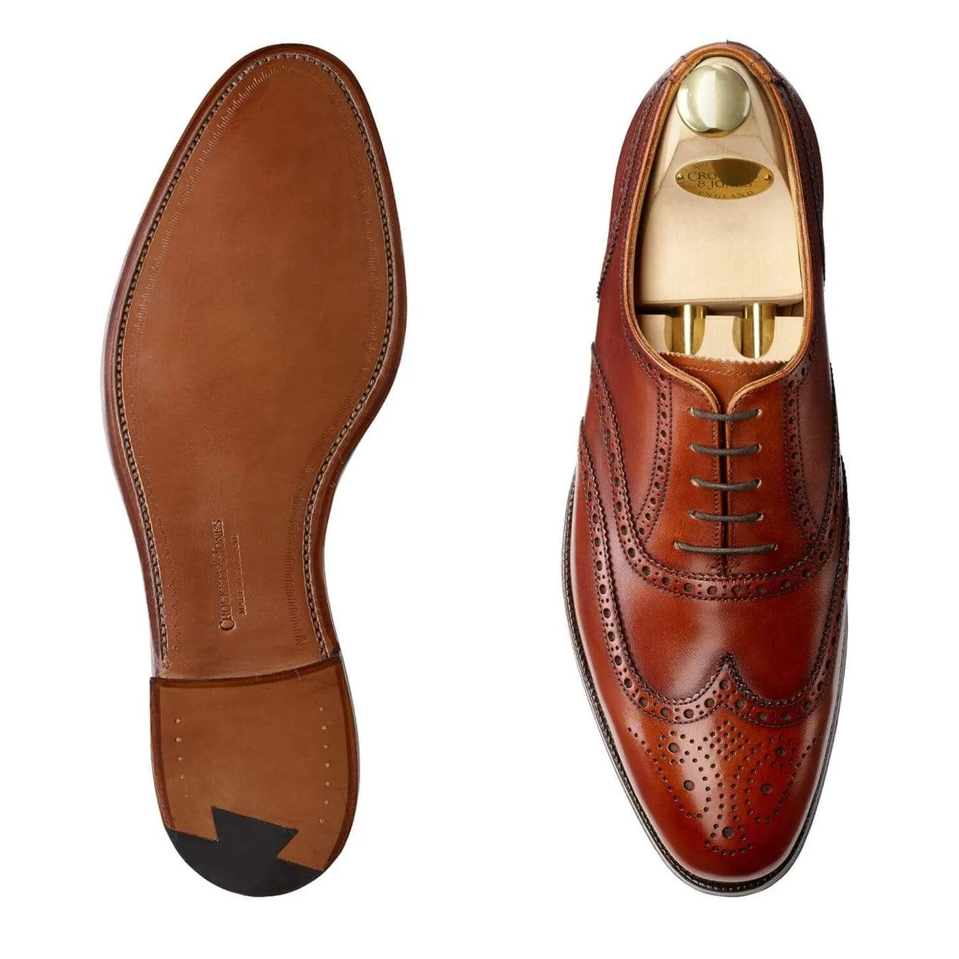 Everyday Support Office Casual Finsbury Chestnut Burnished Calf