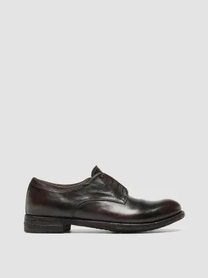 Tone Play Lace Tie LEXIKON 012 - Brown Leather Derby shoes