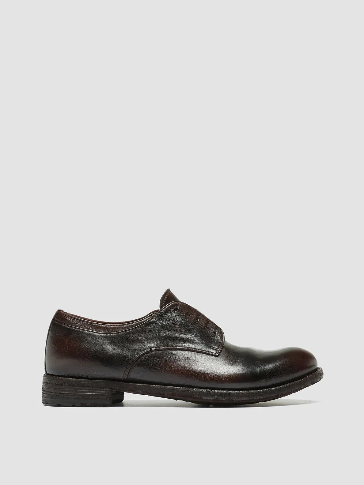 Tone Play Lace Tie LEXIKON 012 - Brown Leather Derby shoes