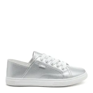 Zandra Silver Sneaker Team Jog