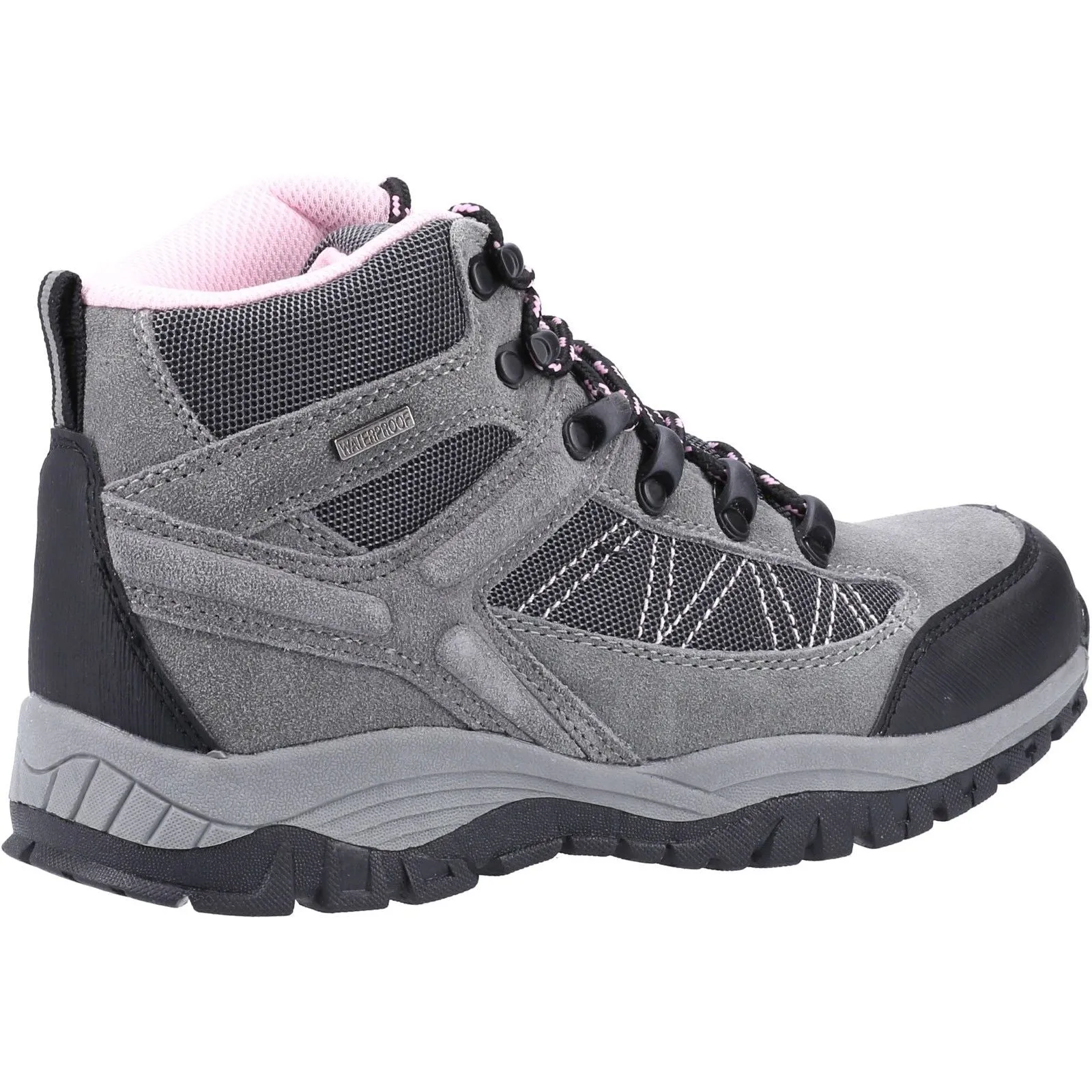 Cotswold Womens Maisemore Ladies Hiking Boot Grey Durable Material Elevation Trail