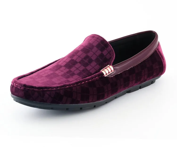 Simple Slip On Step In Slip Jace Burgundy