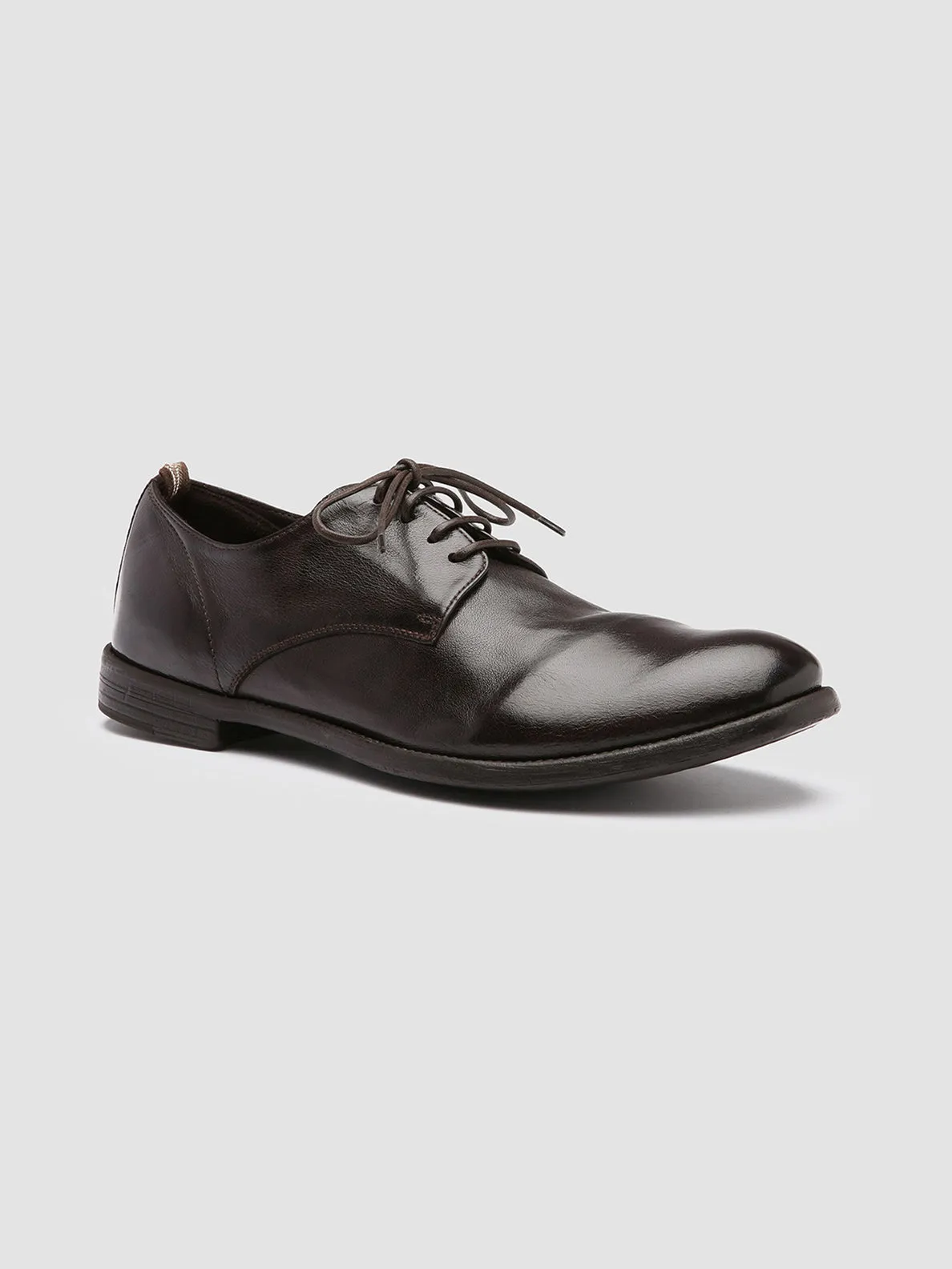 Comfort Straps ARC 515 - Brown Leather Derby Shoes