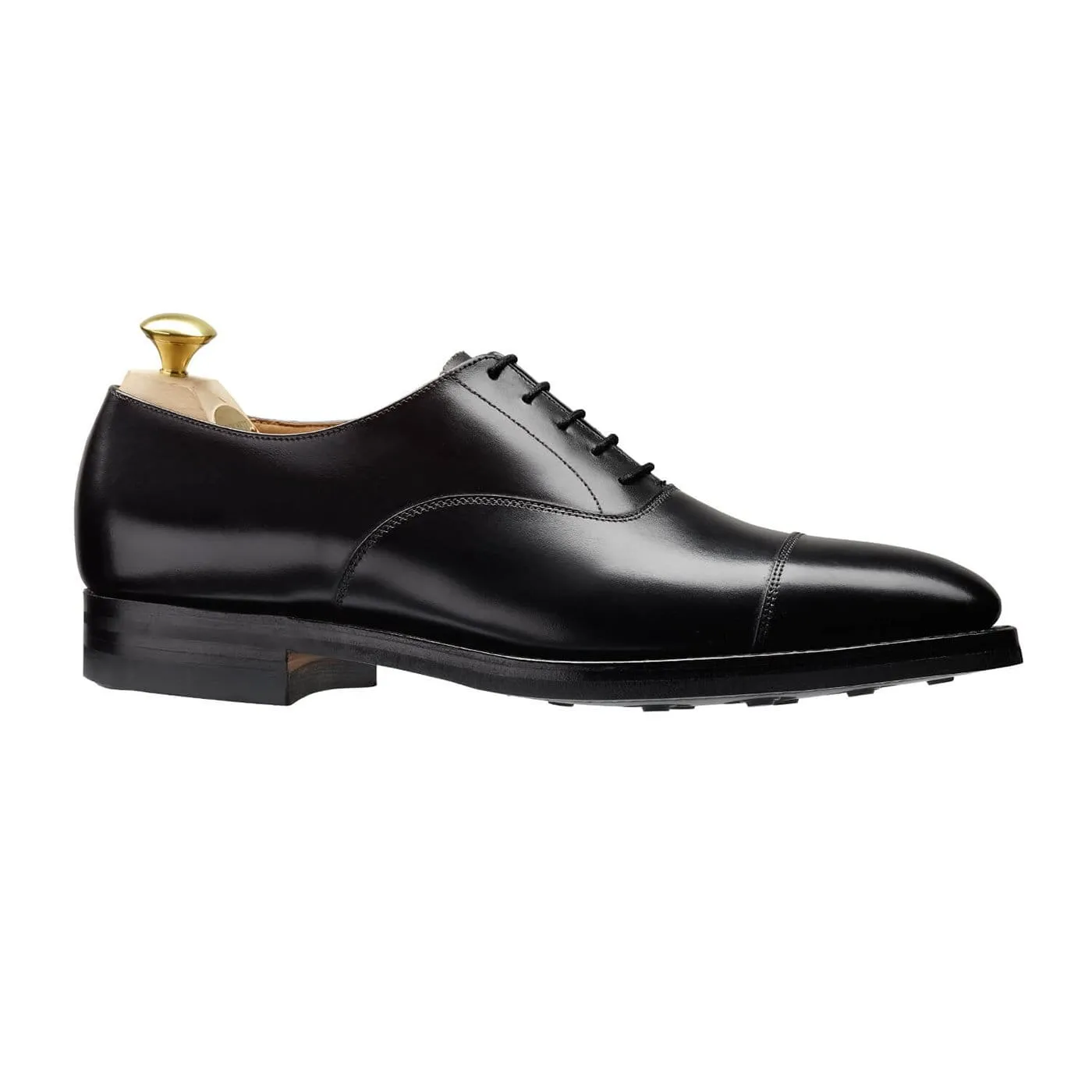 Radstock Black Calf Leather Shine