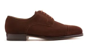 Comfort Fit Walk Quiet Style DERBY PLAIN FIVE EYELETS WITH TOE CAP