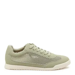 Blink Olive Low Profile Sneaker Travel Walker Padded Touch