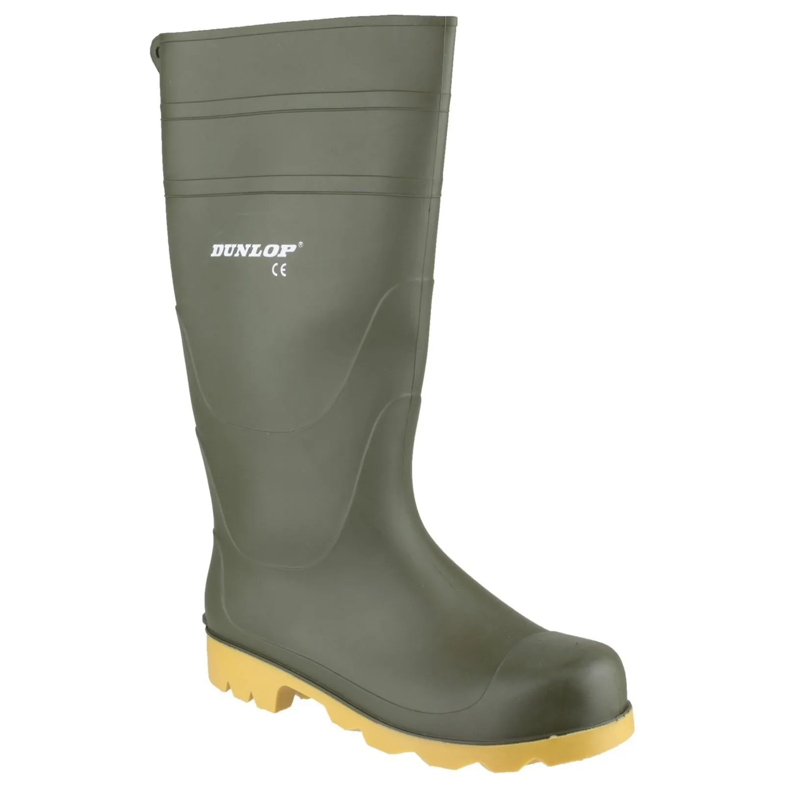 Dunlop Mens Universal Wellington Green Seasonal Wear Boots Chilly Day Wear