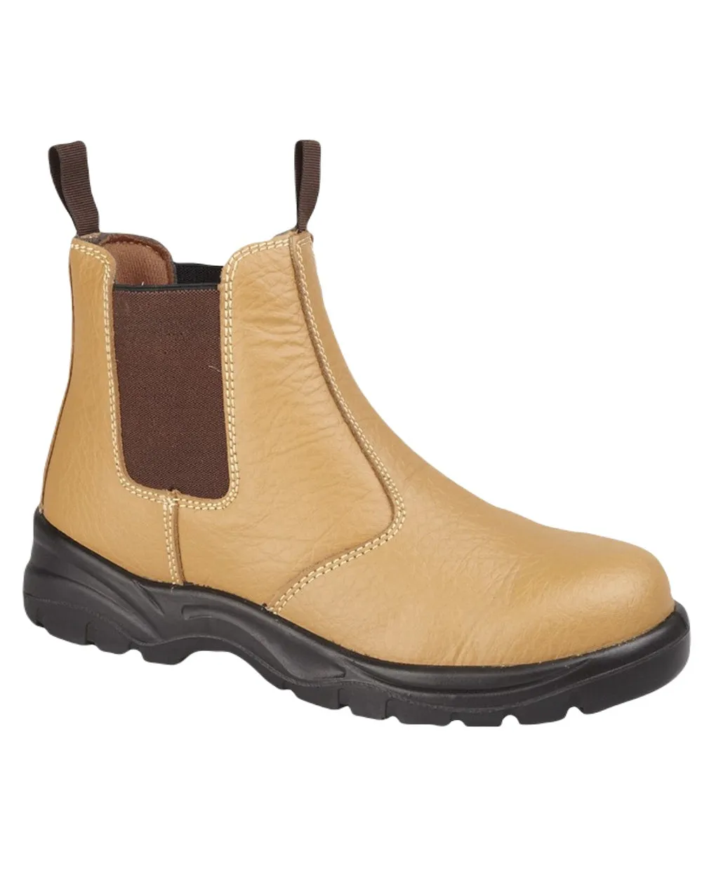 Grafters Chelsea Leather Safety Boots Boot Style