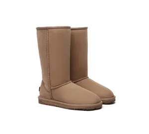 Snow Travel Boots UGG EVERAU? UGG Boots Double Faced Sheepskin Wool Tall Classic