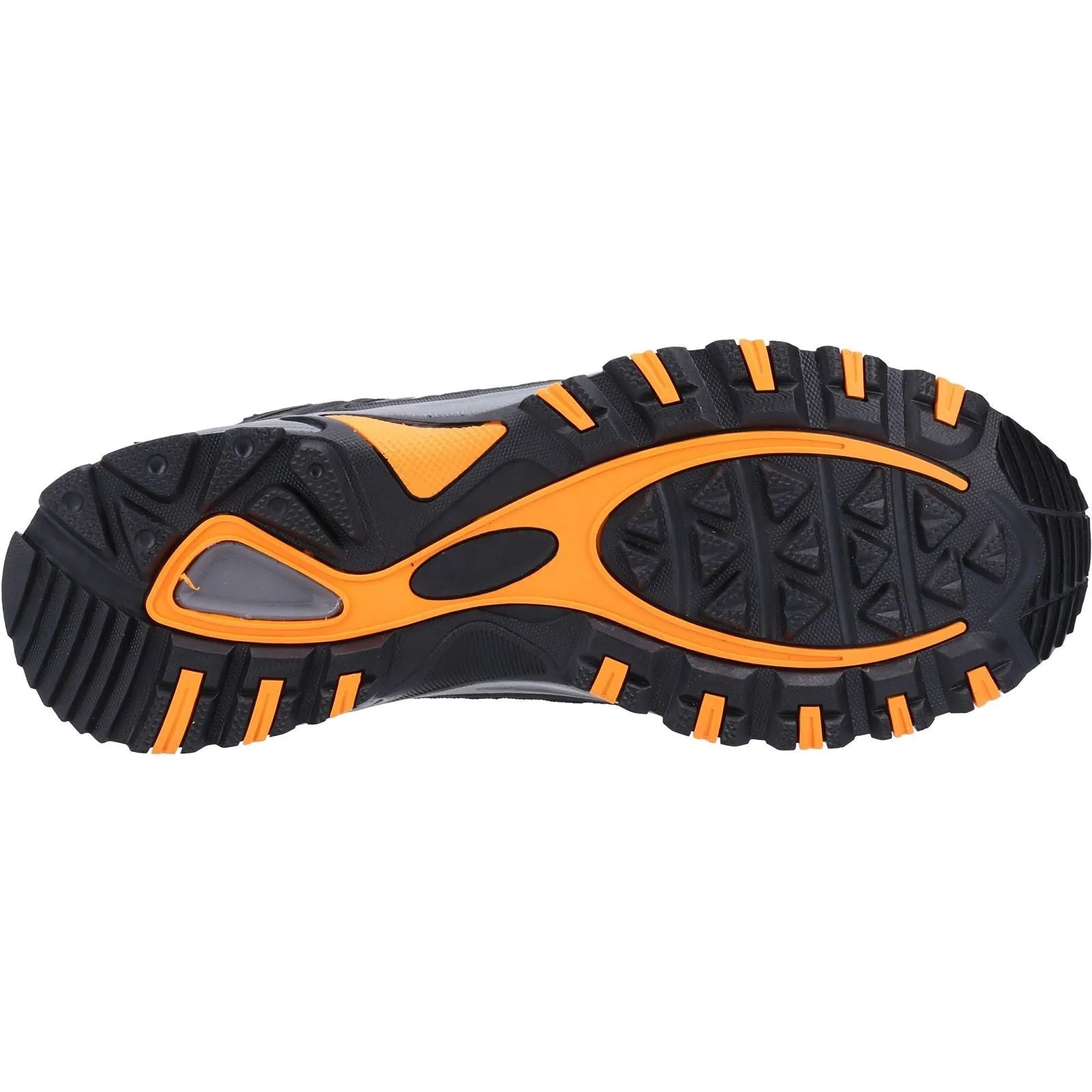 Cotswold Mens Abbeydale Mid Hiker Grey/Orange Weatherproof Hiking Boot