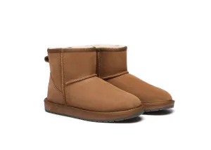 Winter Walks Snowy Walks AUSTRALIAN SHEPHERD? UGG Boots Double Faced Sheepskin Wool Ankle Mini Classic