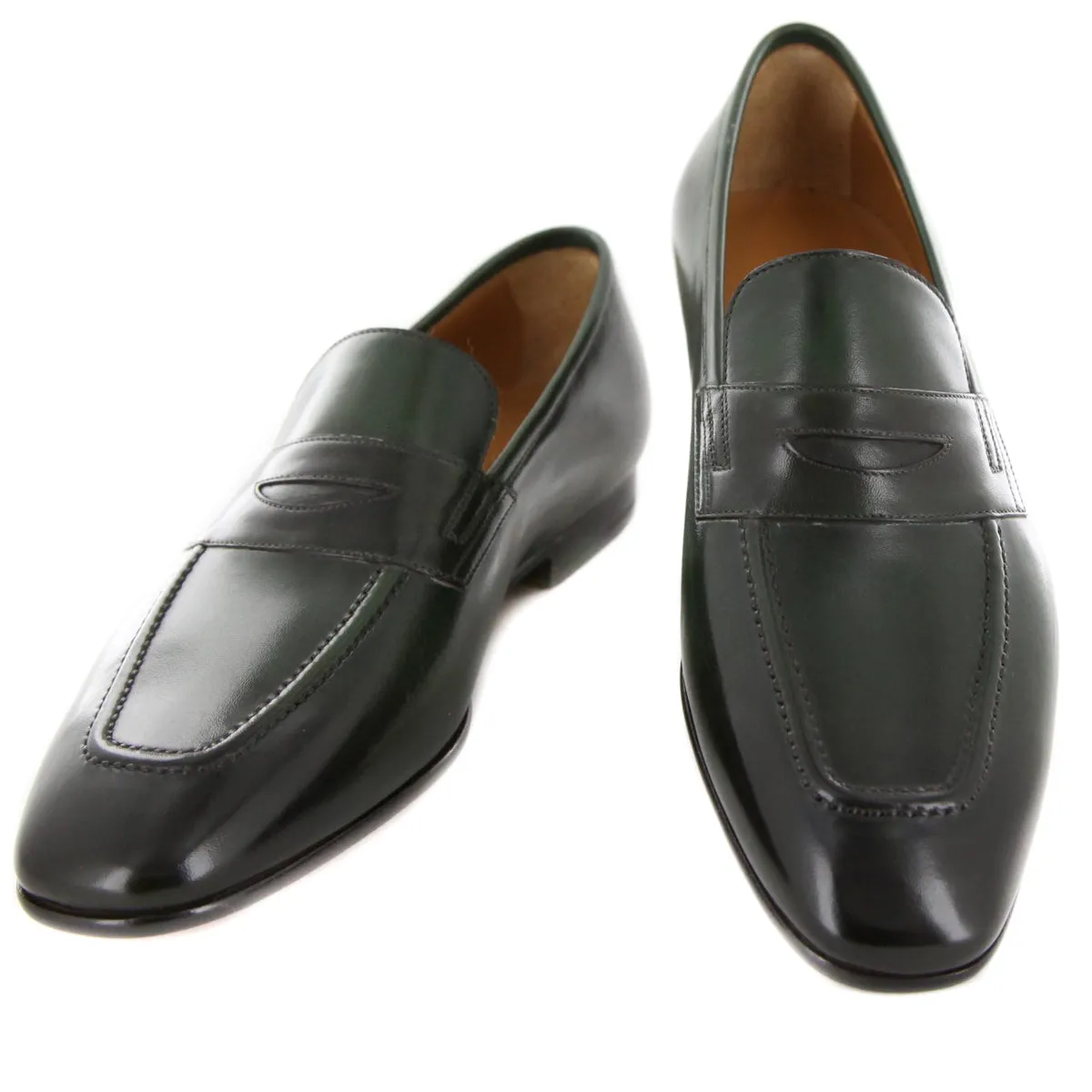 Fiori Di Lusso Green Shoes Suede Relaxed Fit Shoes