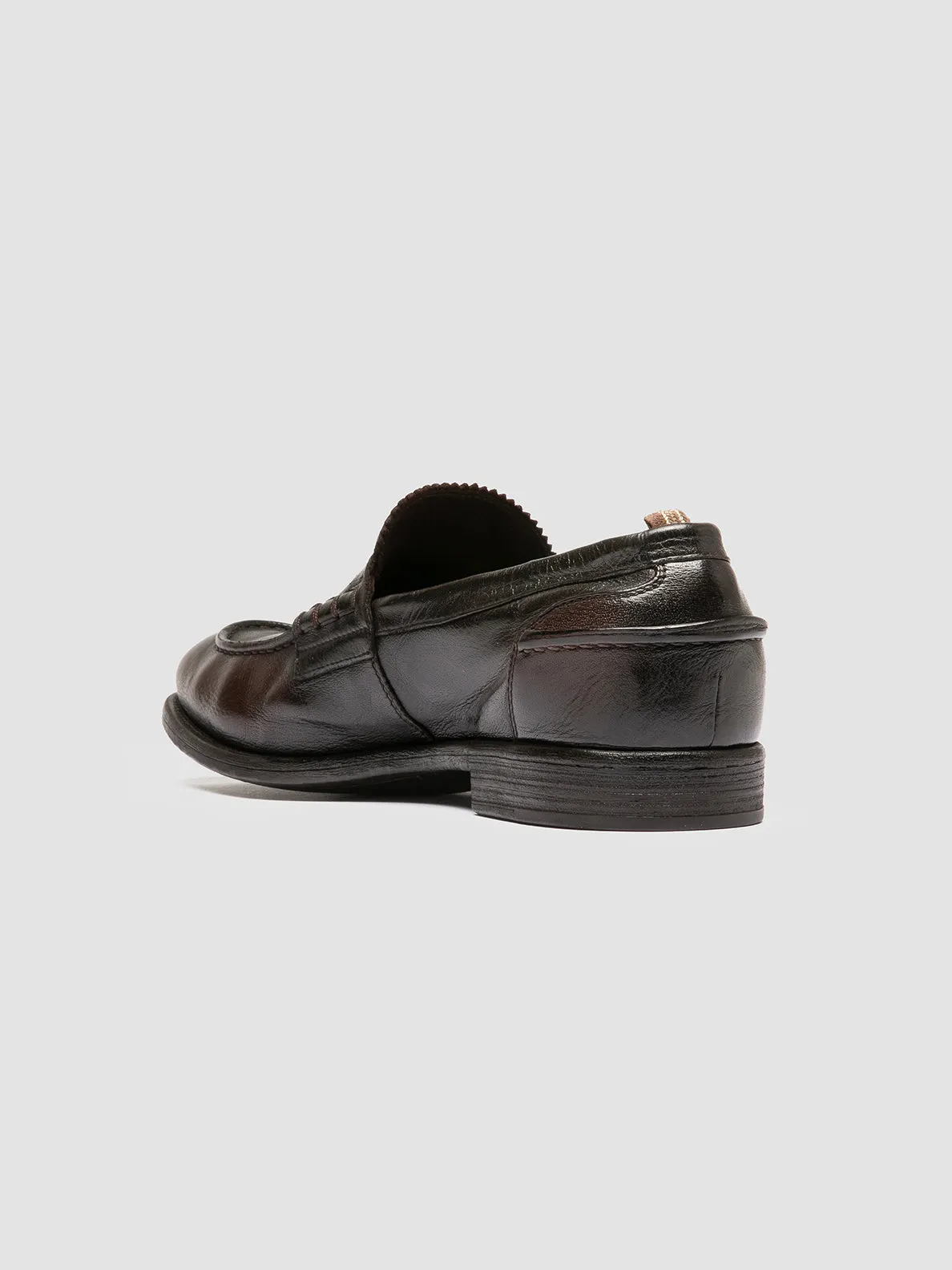 CHRONICLE 144 - Brown Leather Penny Loafers Classic Office Footwear