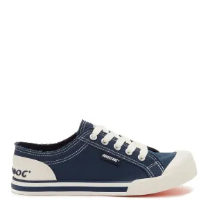 Minimalist Style Jazzin Navy Canvas Women's Sneaker