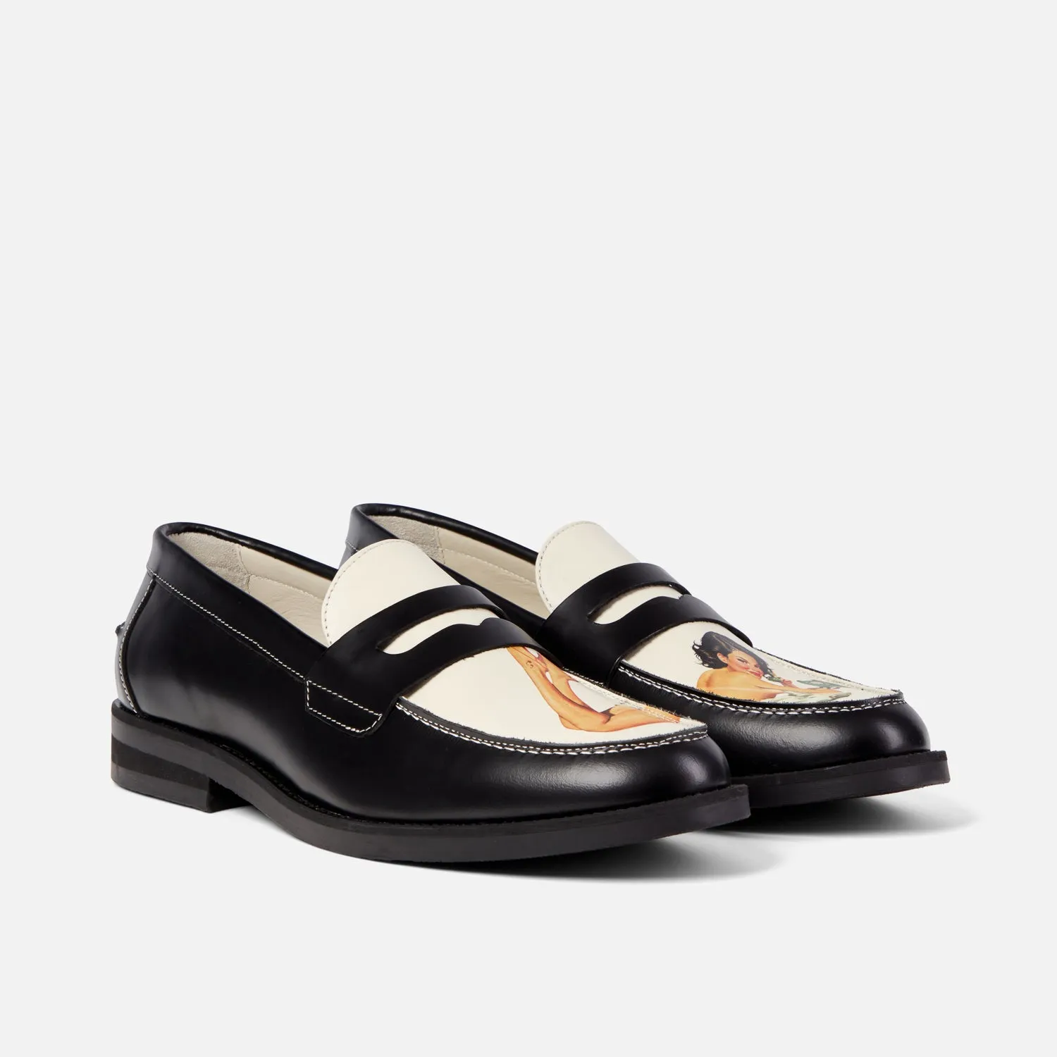 Wilde Pin Up Penny Loafer - Men's Story Glow