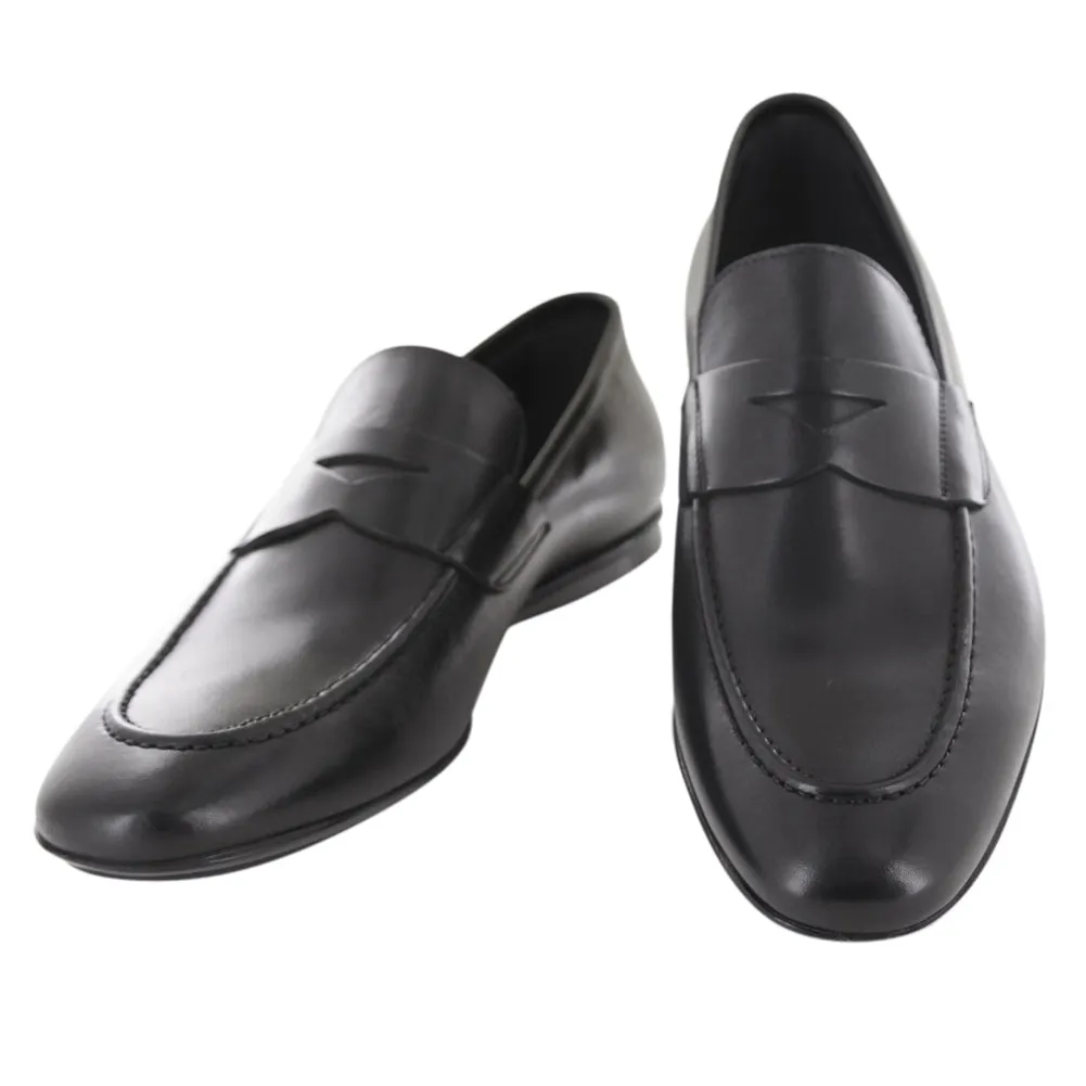 Fiori Di Lusso Black Penny Loafers Hold Power Casual Support
