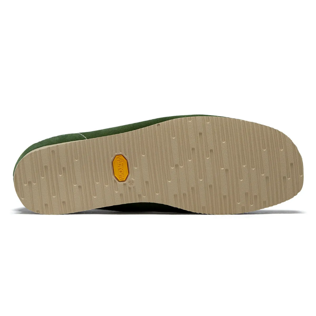 Clarks Wallabee 2604 Shoes - Green Suede Board Coverage Quick Step