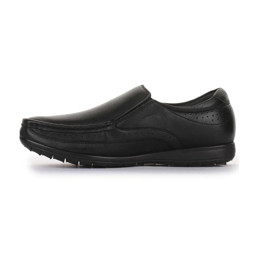 Light Lane Weekend Getaway Healers Formal (Black) Slip-On Loafers Shoes For Men FL-1415 By Liberty