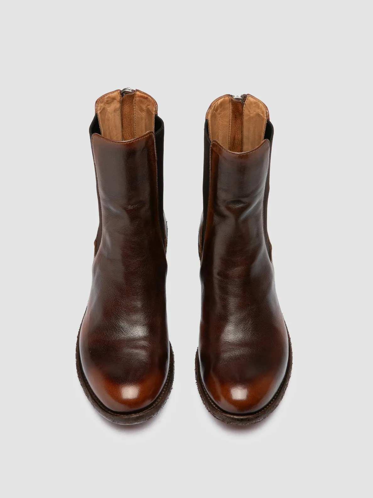 Sole Soft Media Pop LISON 017 - Brown Leather Chelsea Boots
