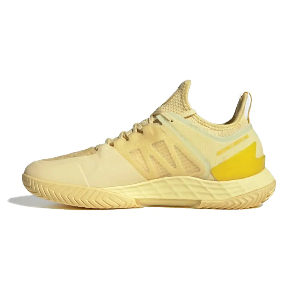 adidas Adizero Ubersonic 4 Tennis Shoes (Ladies) - Almost Yellow/Impact Yellow Soft Liner
