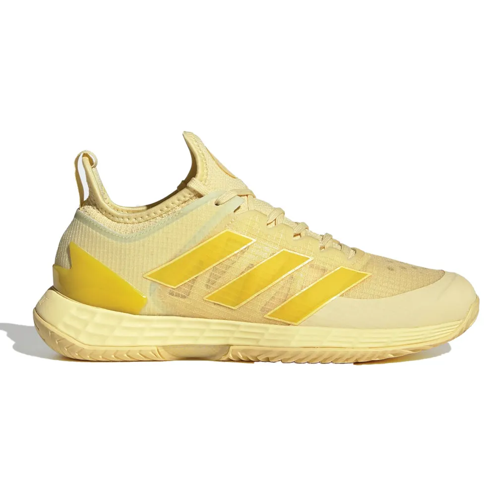 adidas Adizero Ubersonic 4 Tennis Shoes (Ladies) - Almost Yellow/Impact Yellow Modern Motion