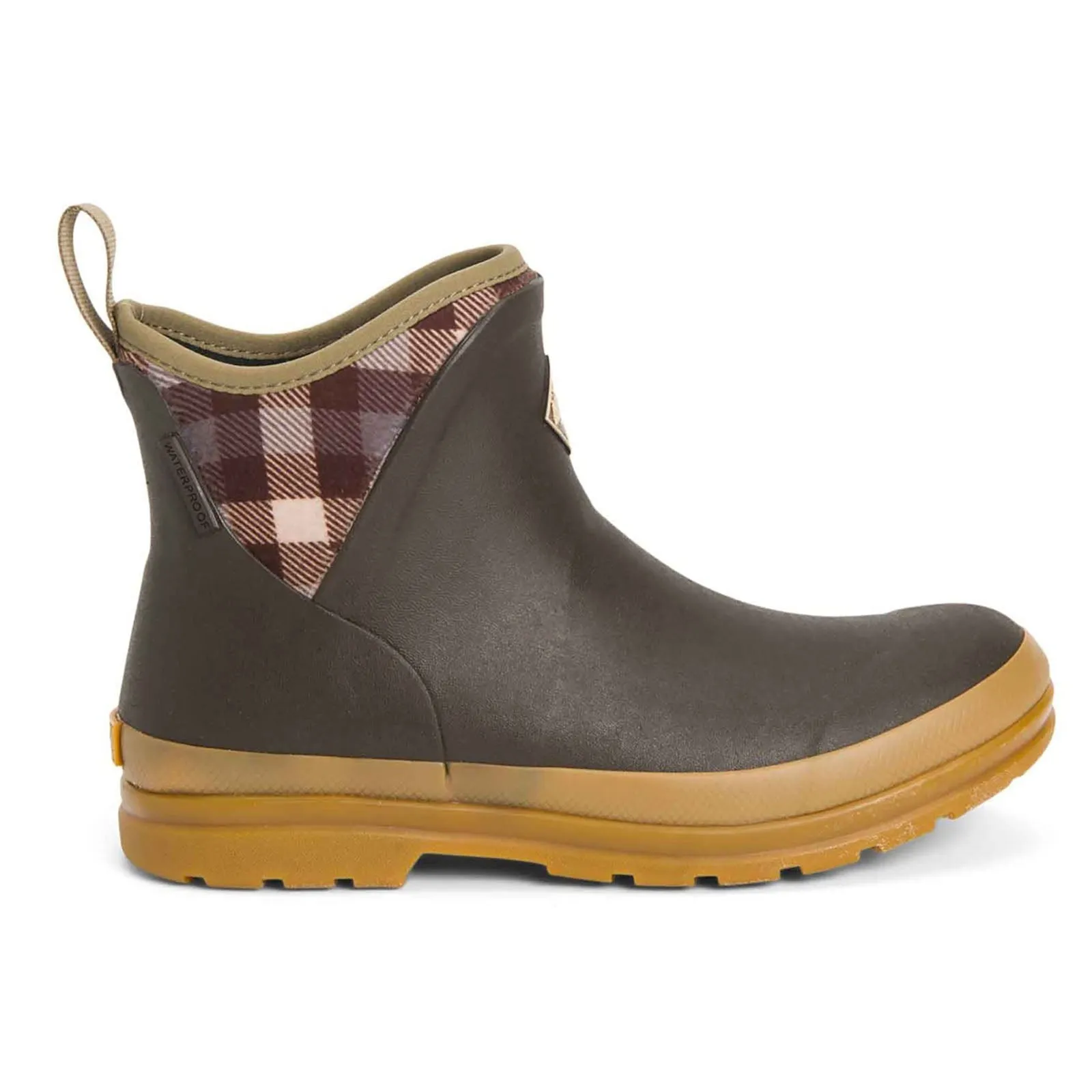 Muck Boots Womens Originals Ankle Wellingtons Brown Comfort Shield