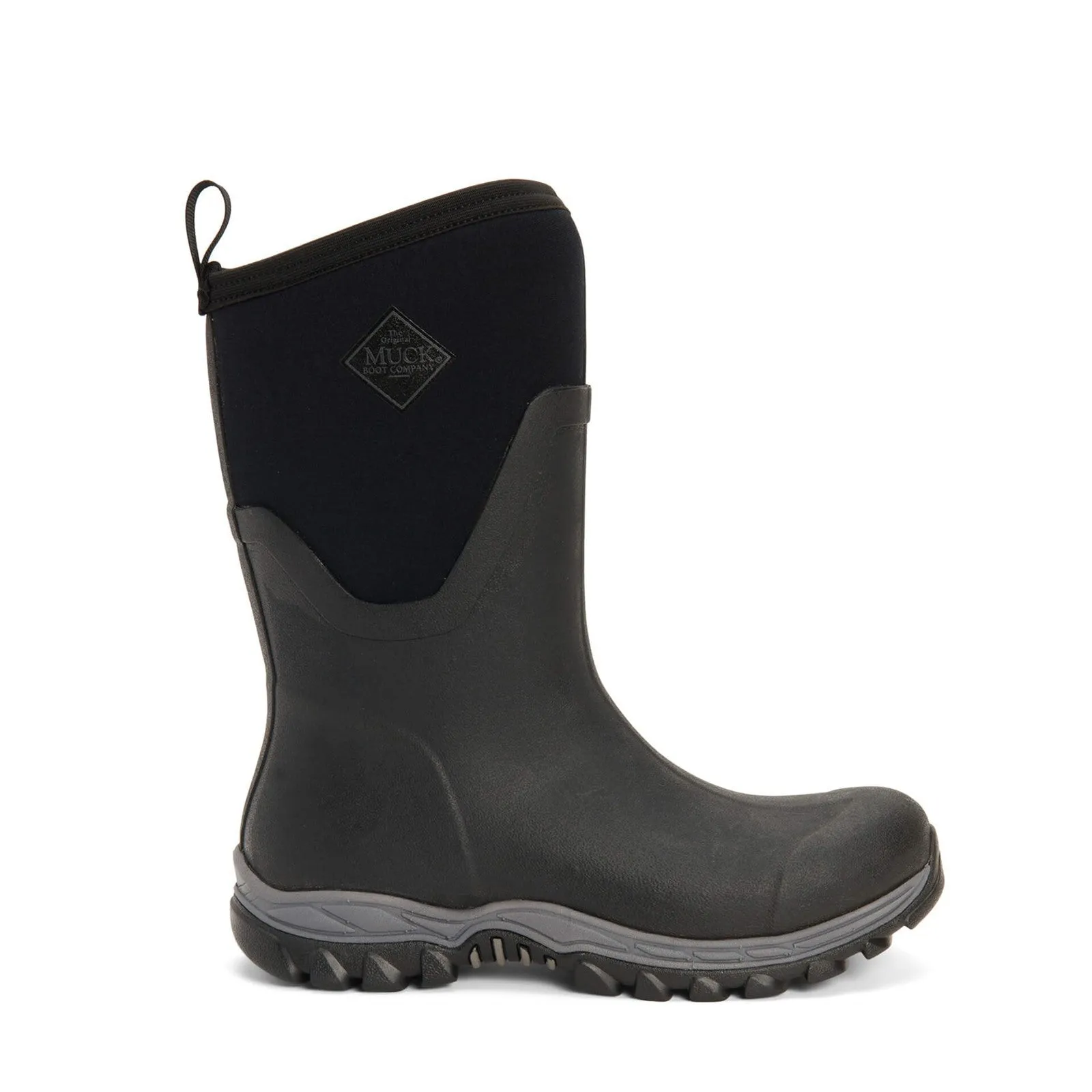 Muck Boots Womens Arctic Sport Mid Wellington Boots Black Waterproof Protection Travel Boots