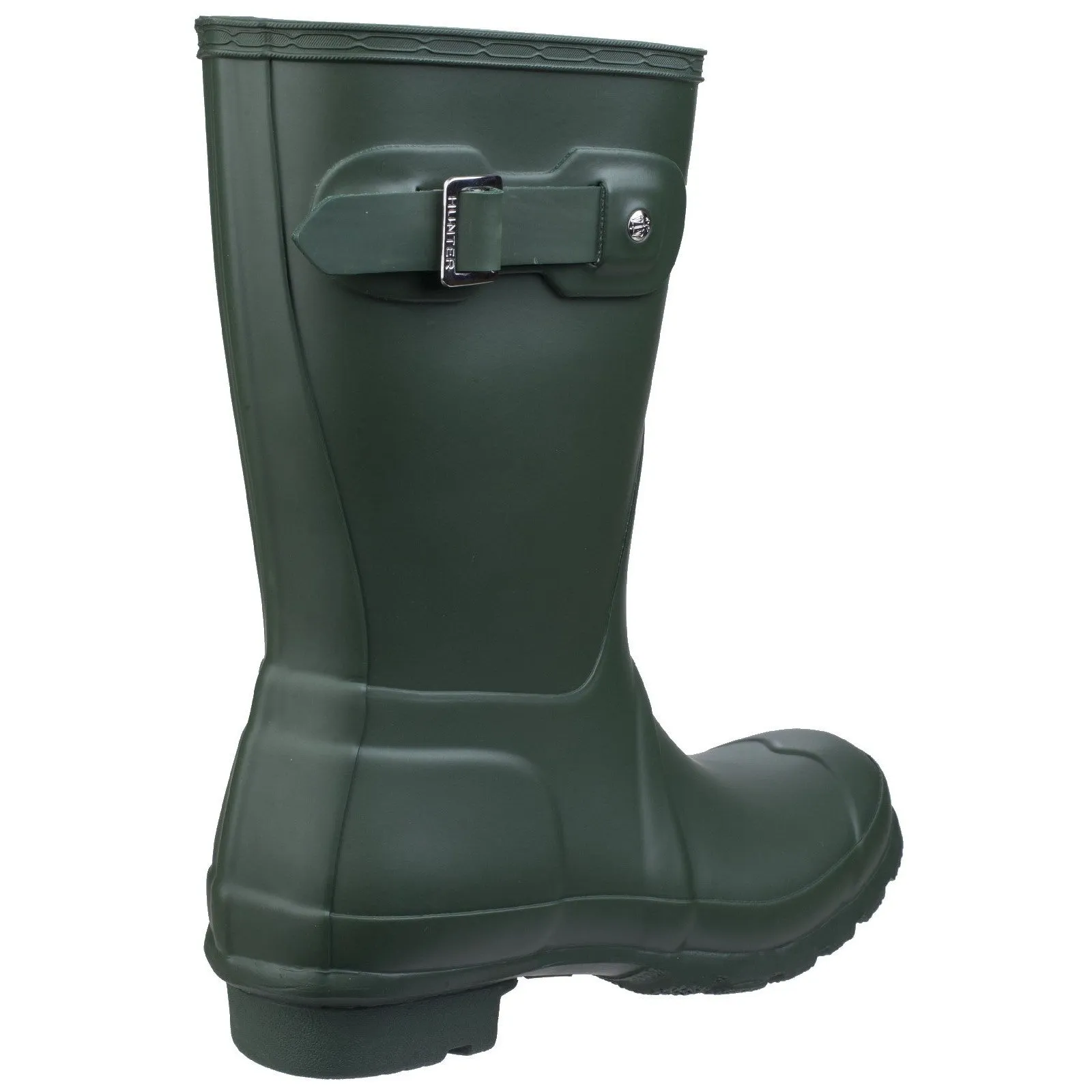 Hunter Womens Original Short Wellington Boots Hunter Green Heavy Storm