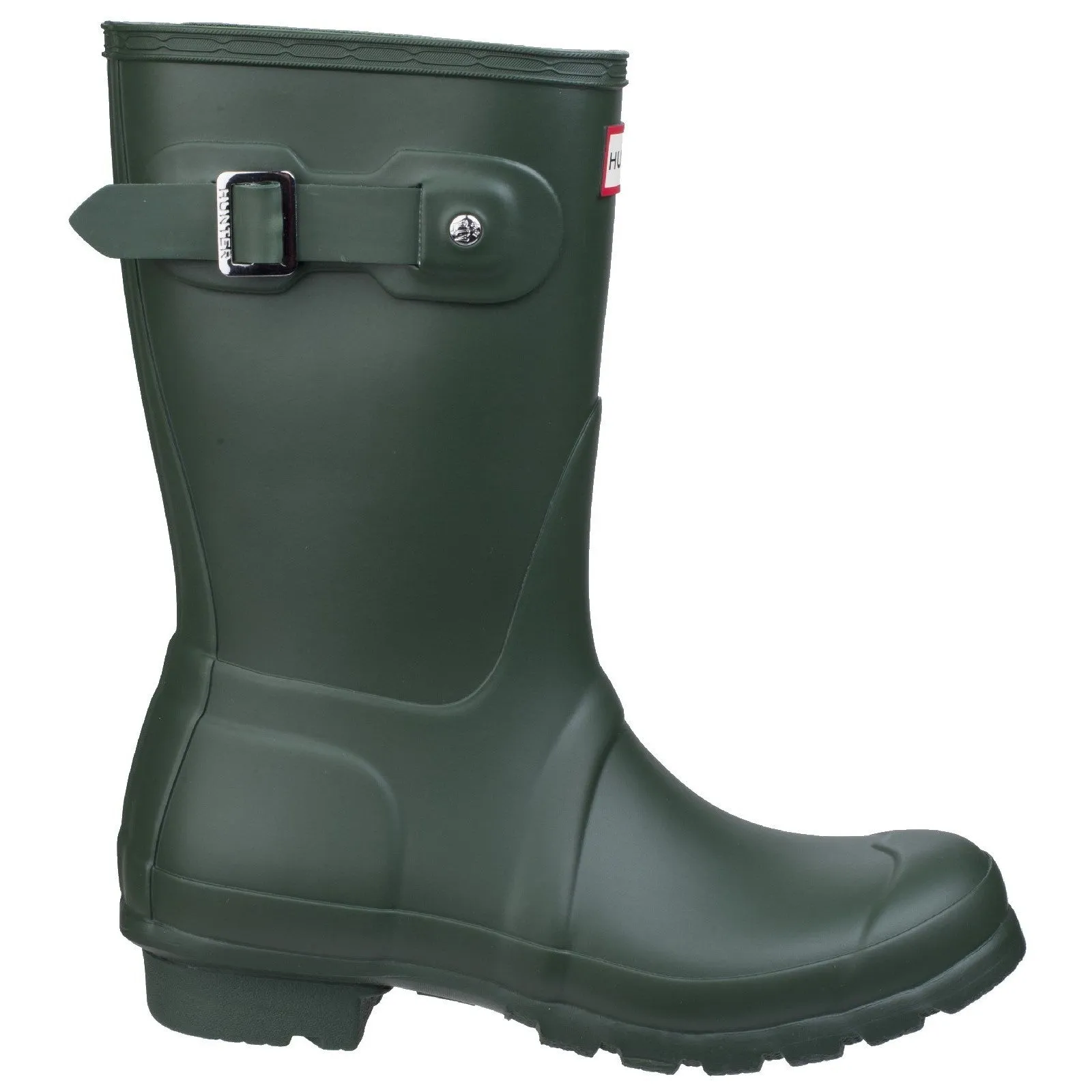 Active Rain Hunter Womens Original Short Wellington Boots Hunter Green