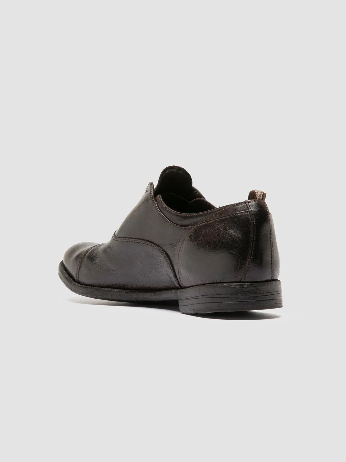 Soft Cushioned Footbed Timeless Appeal ARC 501 - Brown Leather Oxford Shoes
