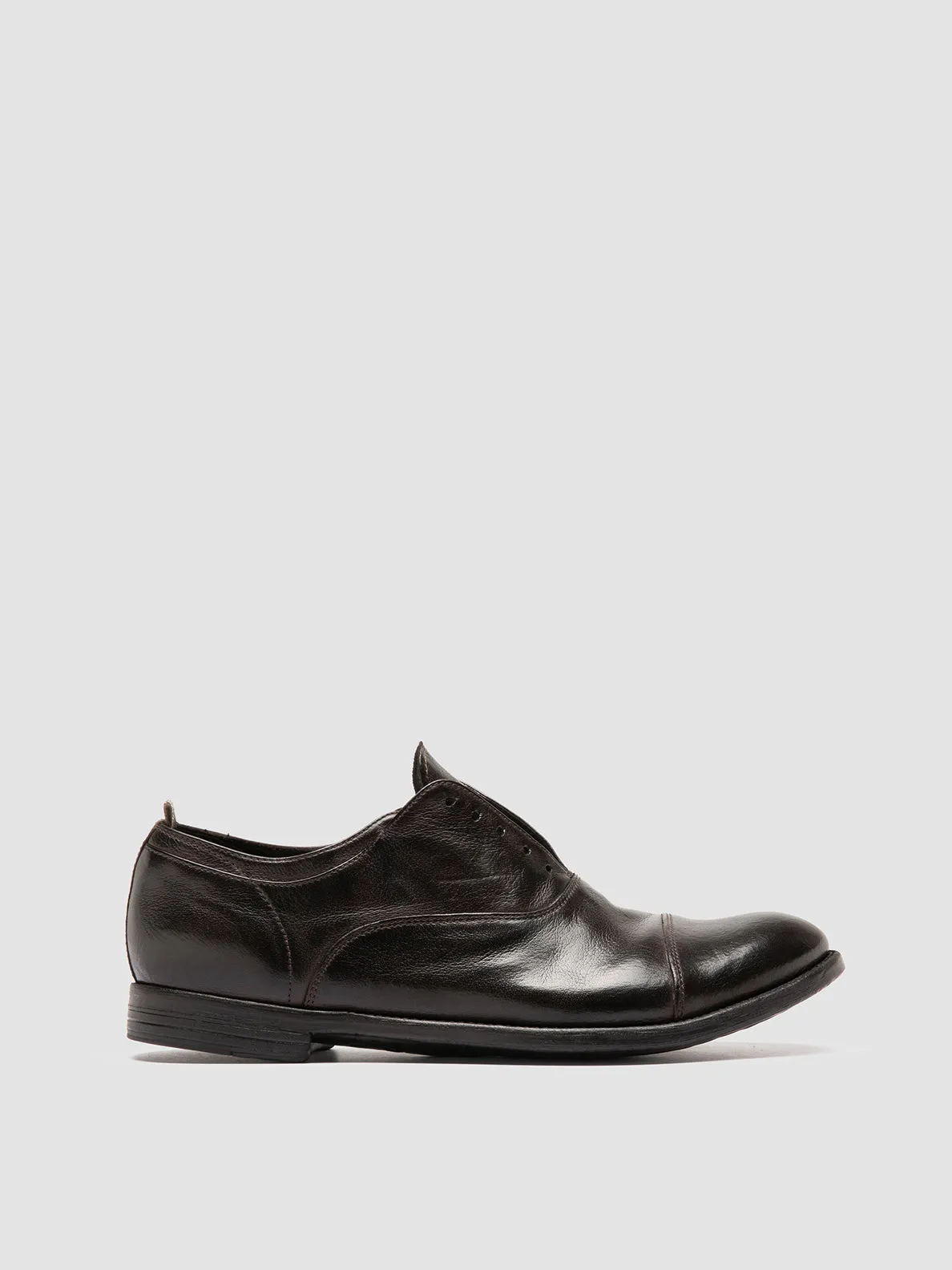 Office Wear Shoes ARC 501 - Brown Leather Oxford Shoes