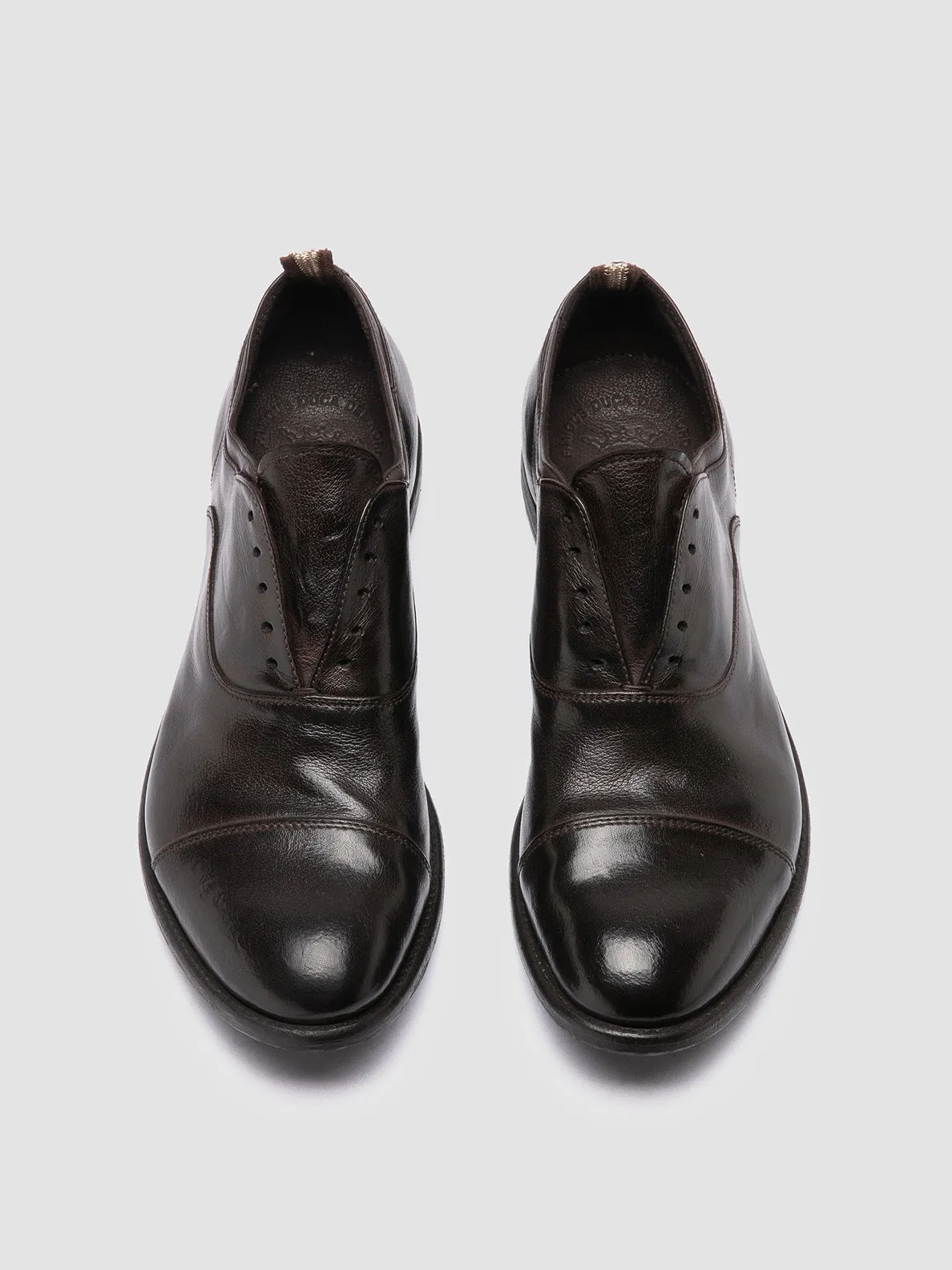 ARC 501 - Brown Leather Oxford Shoes Easy Movement Elegant Minimal Design