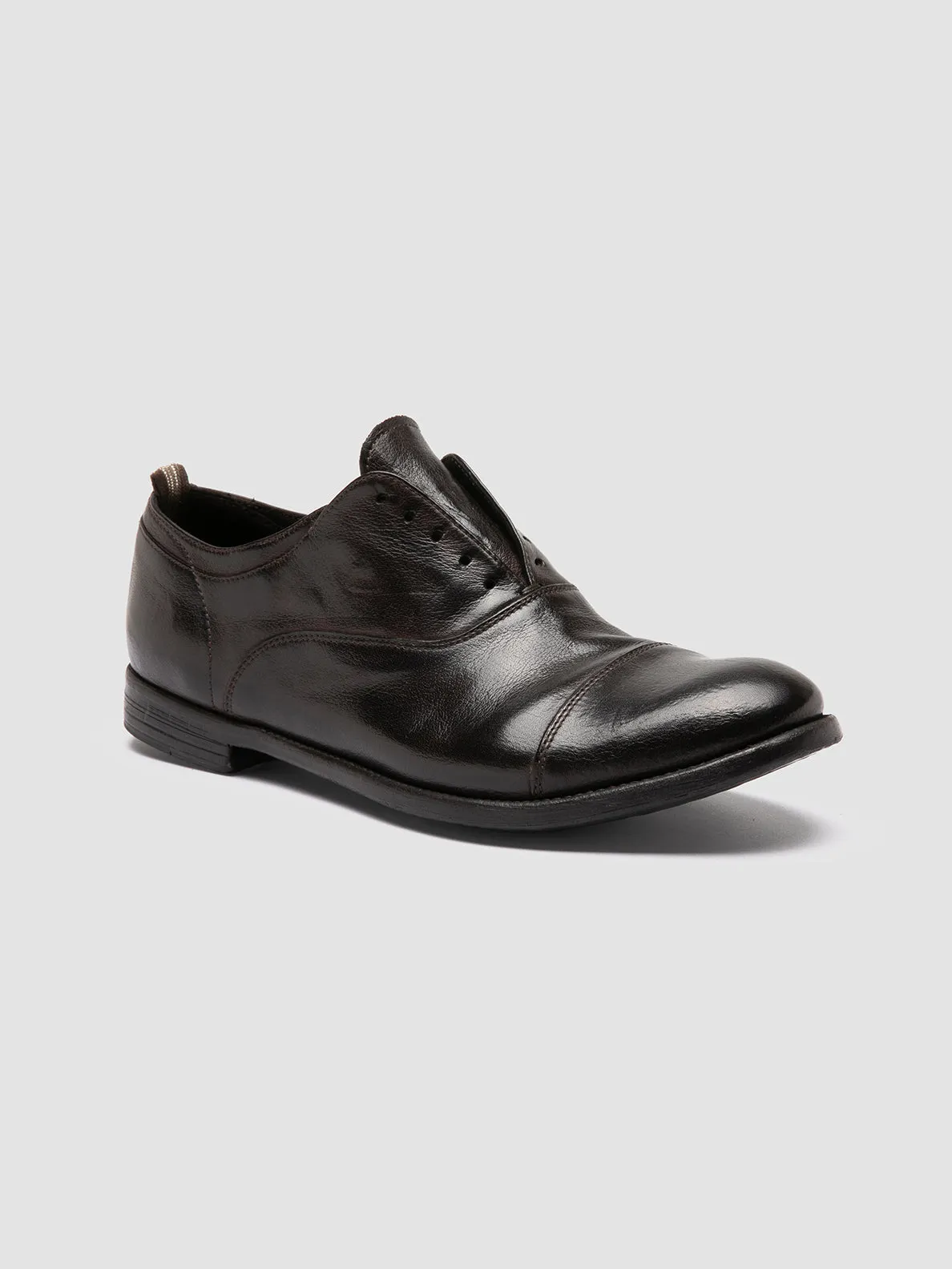 ARC 501 - Brown Leather Oxford Shoes Smooth Fit Fashionable Look