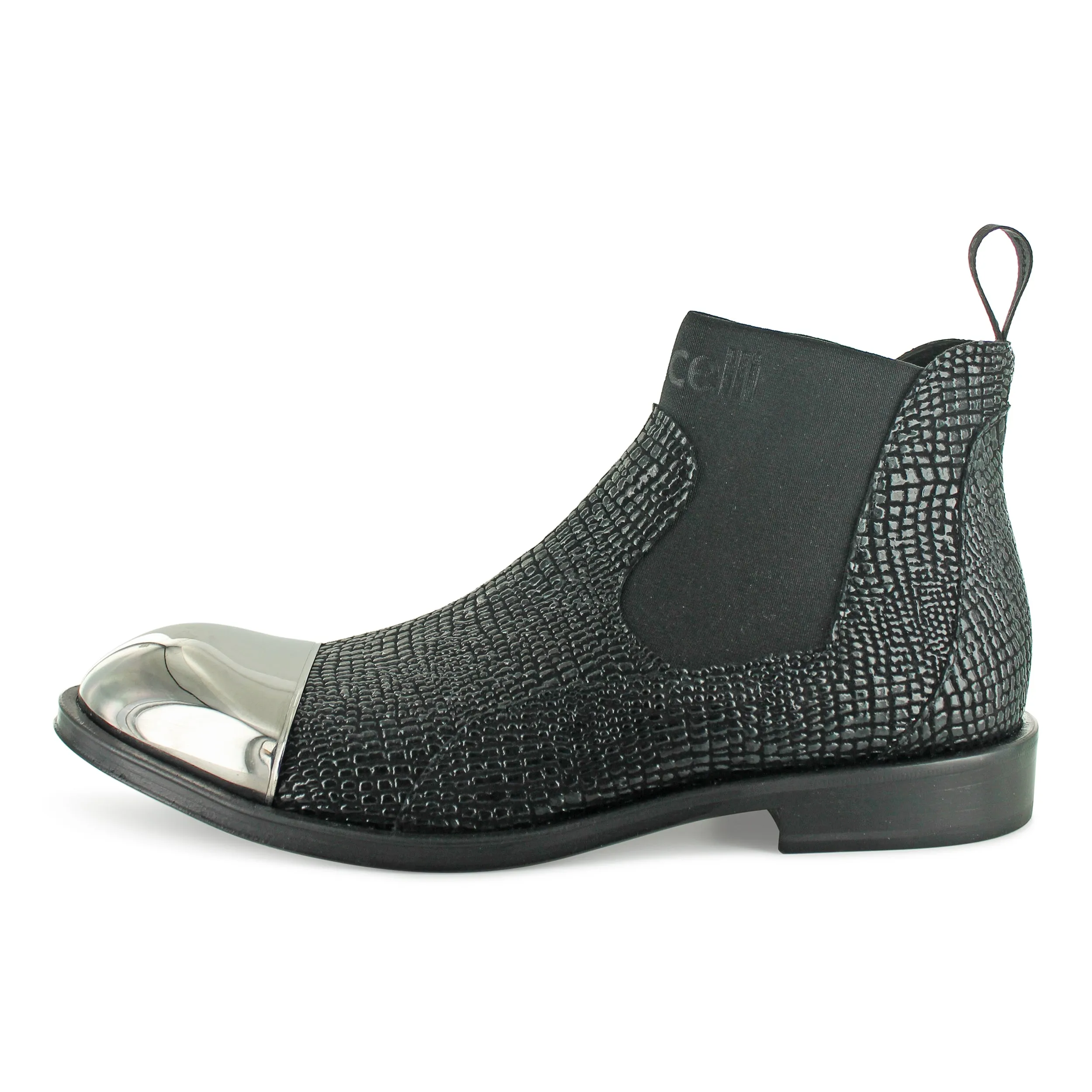 RH6045 - Black Lizard Comfy Walk Boots