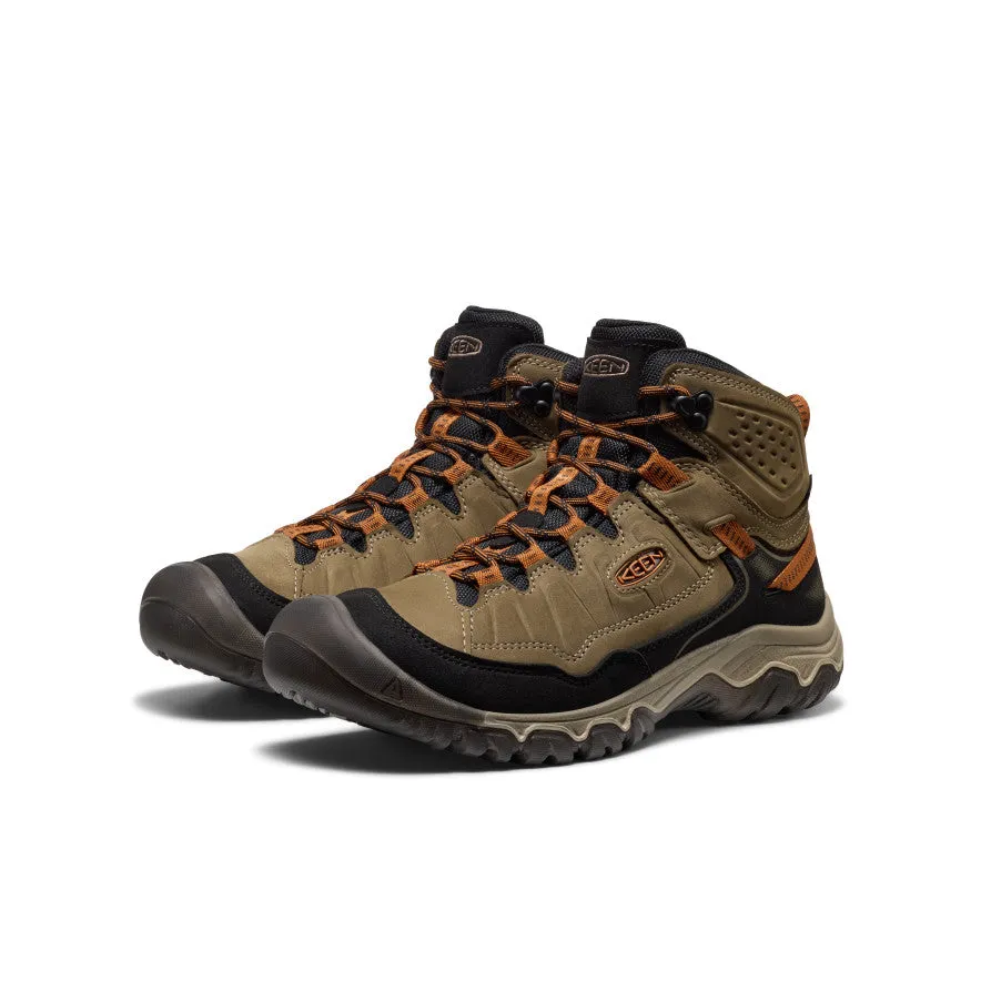 Men's Targhee IV Waterproof Hiking Boot  |  Sea Turtle/Roasted Pecan Long Hike