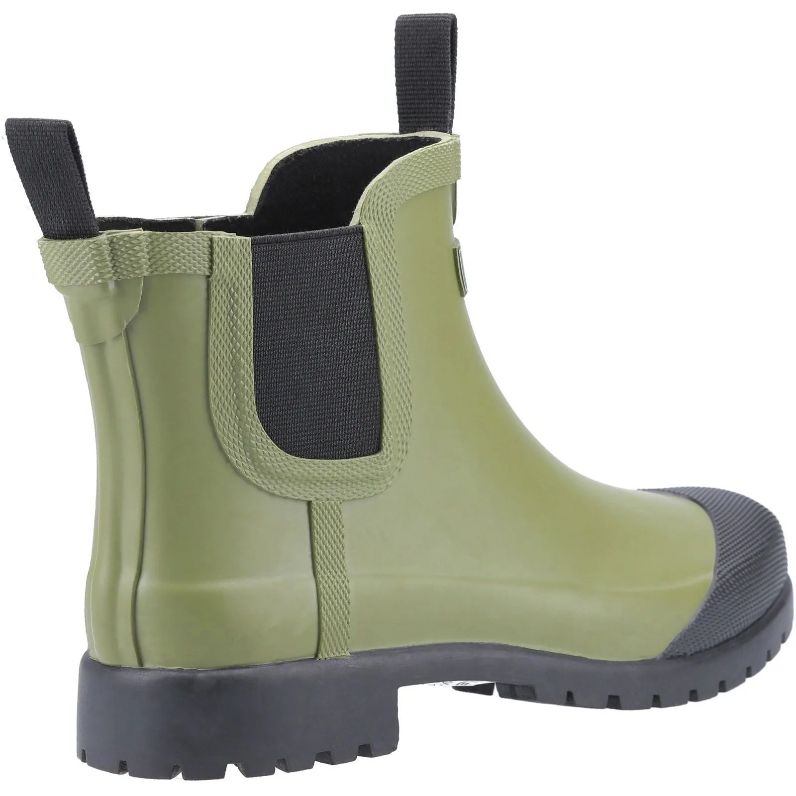 Cotswold Womens Blenheim Waterproof Ankle Boot Green Urban Comfort Heavy Duty Rain Gear