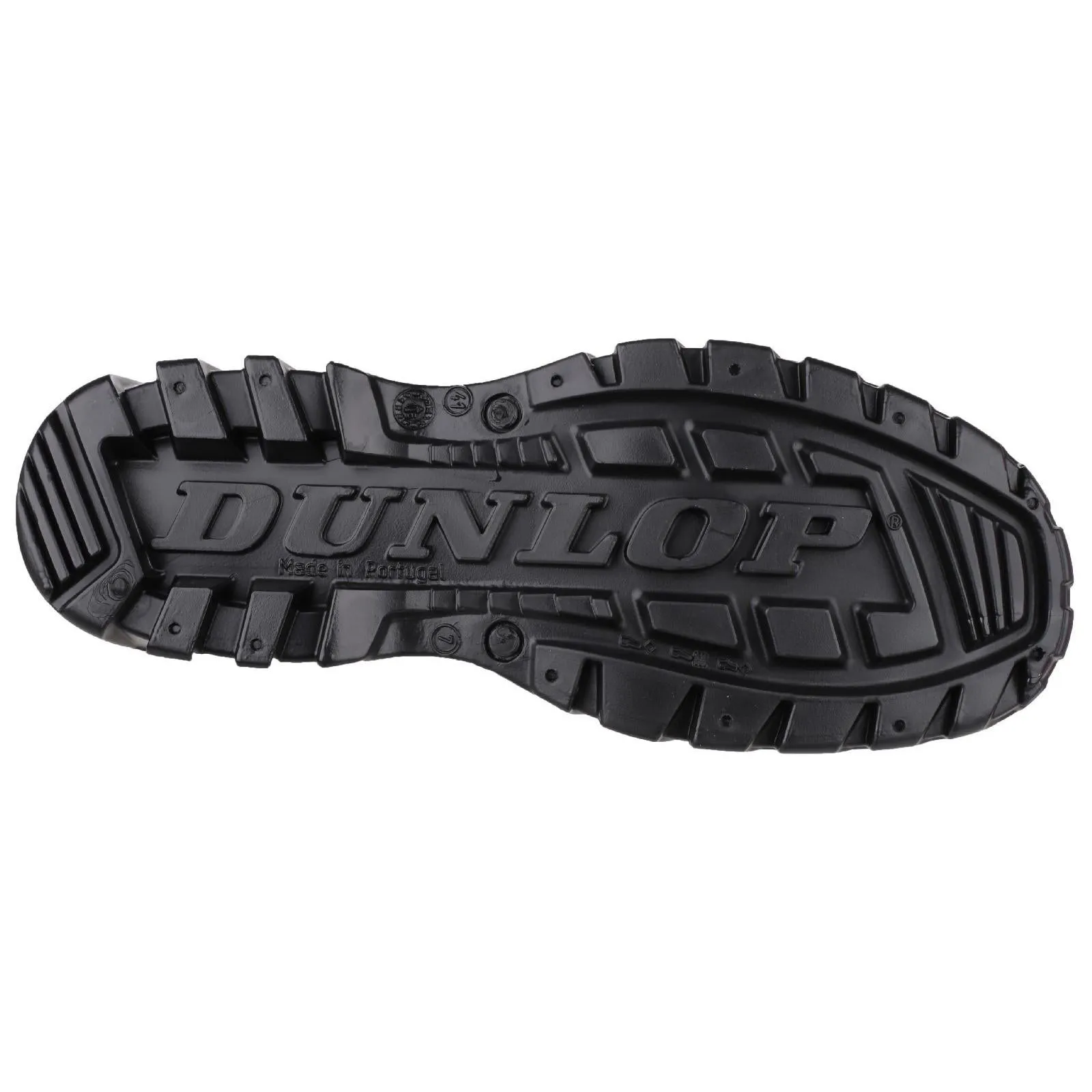 Dunlop Mens Dee Calf Length Wellington Black Cold Boots Chic Walking