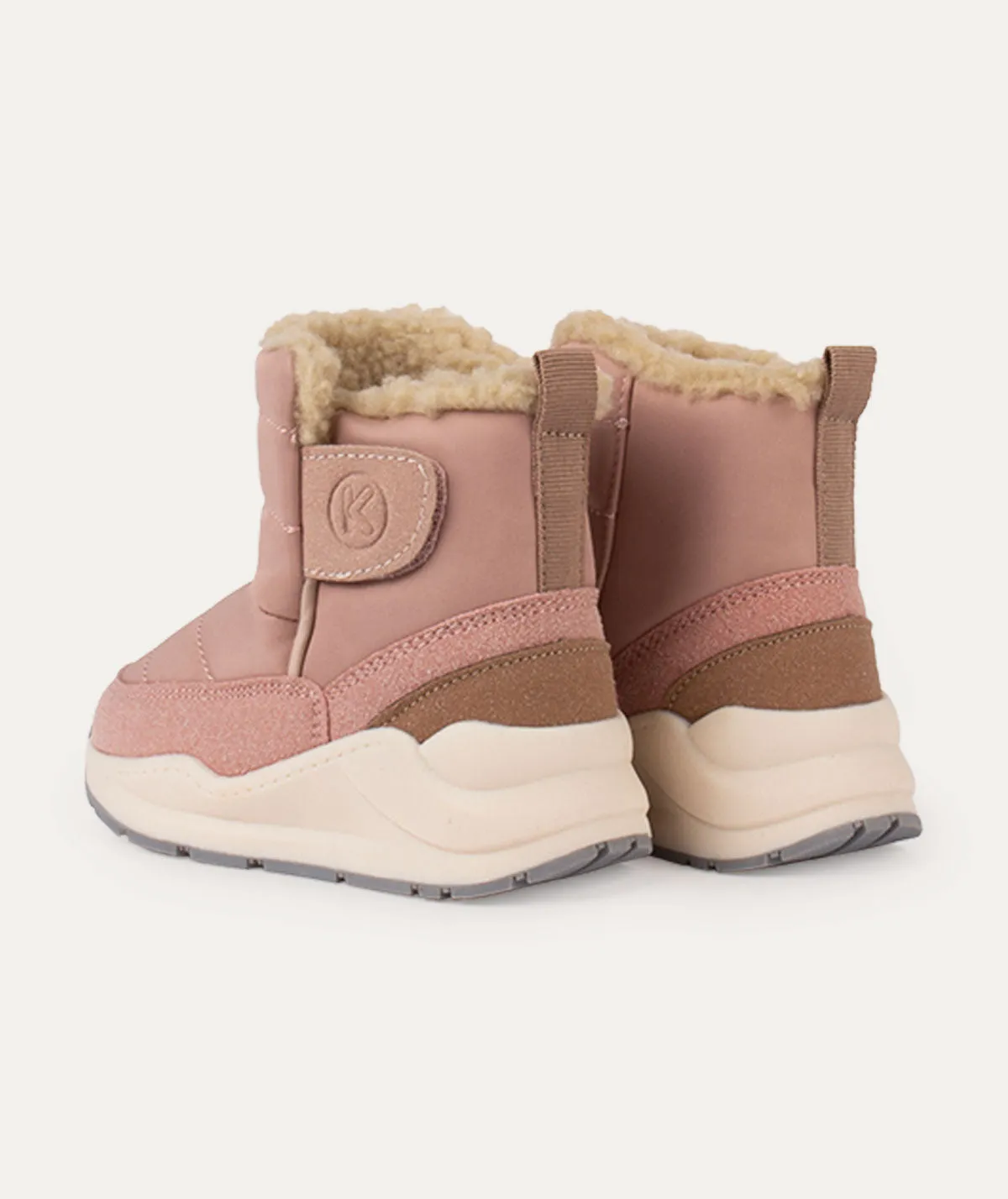 Weather Ready Gear Slip Safe Quilted Snow Boot - Pink Coral Cloud