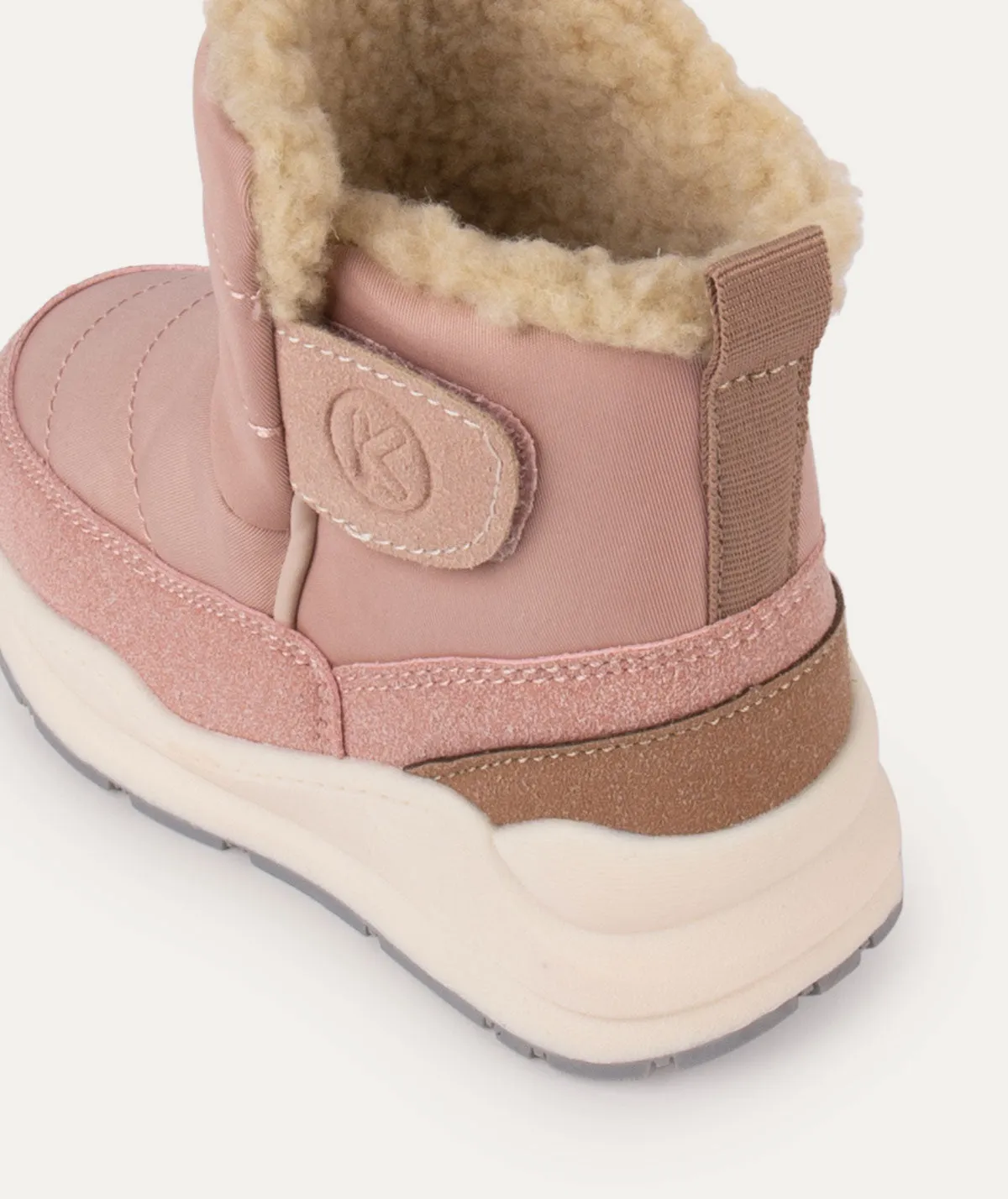 All Weather Fit Quilted Snow Boot - Pink Coral Cloud