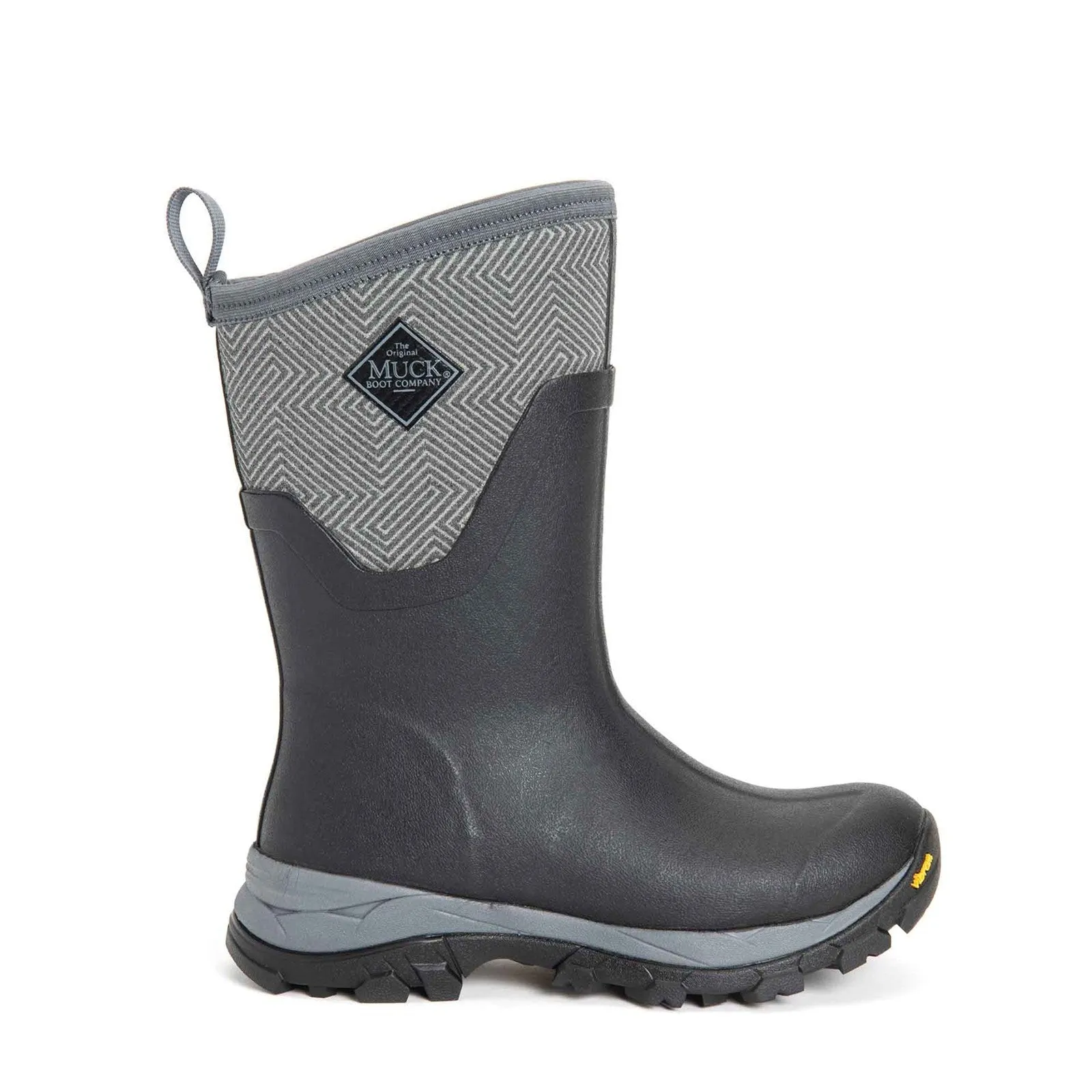 Muck Boots Womens Arctic Ice Mid Wellingtons Black Utility Comfort