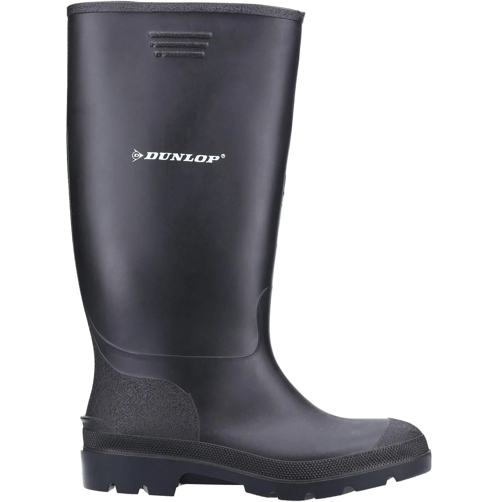 Dunlop Mens Pricemastor Wellington Black Fast Dry Heavy Duty Walking Boots
